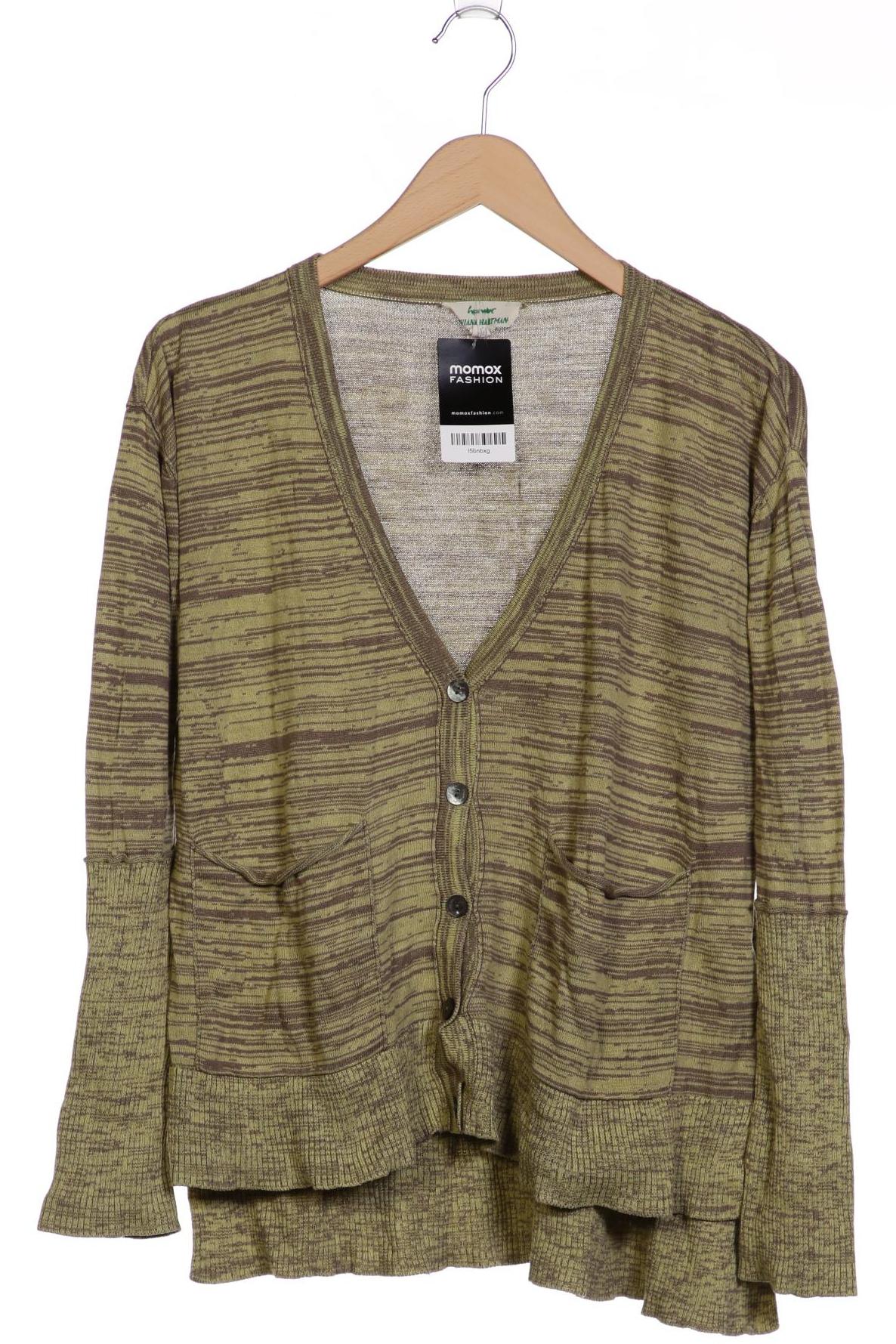 

hessnatur Damen Strickjacke, hellgrün, Gr. 36