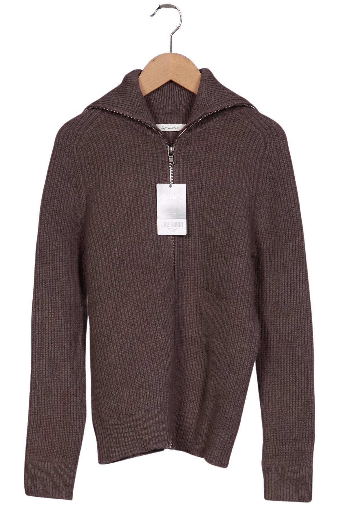 

hessnatur Damen Strickjacke, braun, Gr. 36