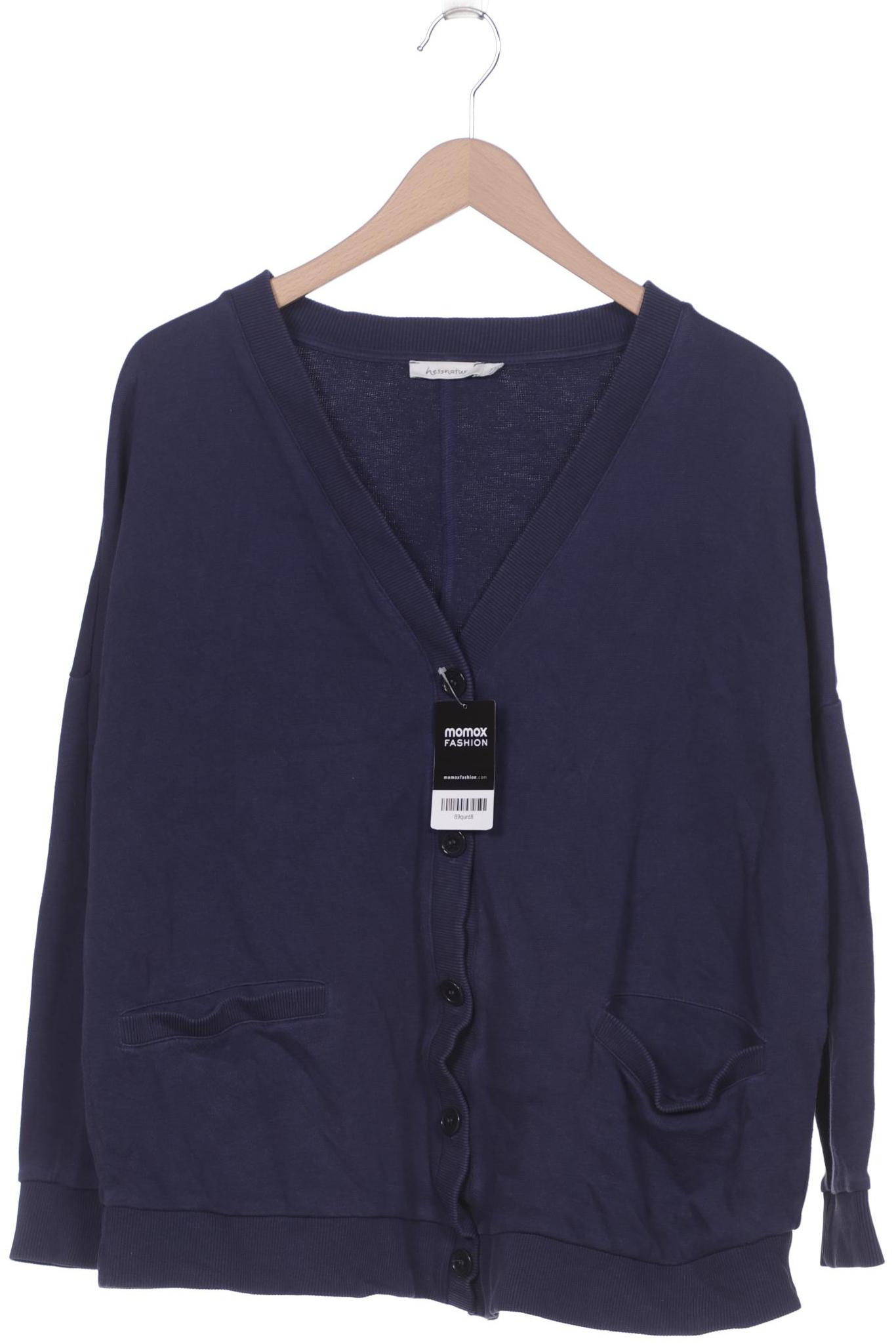 

hessnatur Damen Strickjacke, marineblau, Gr. 36