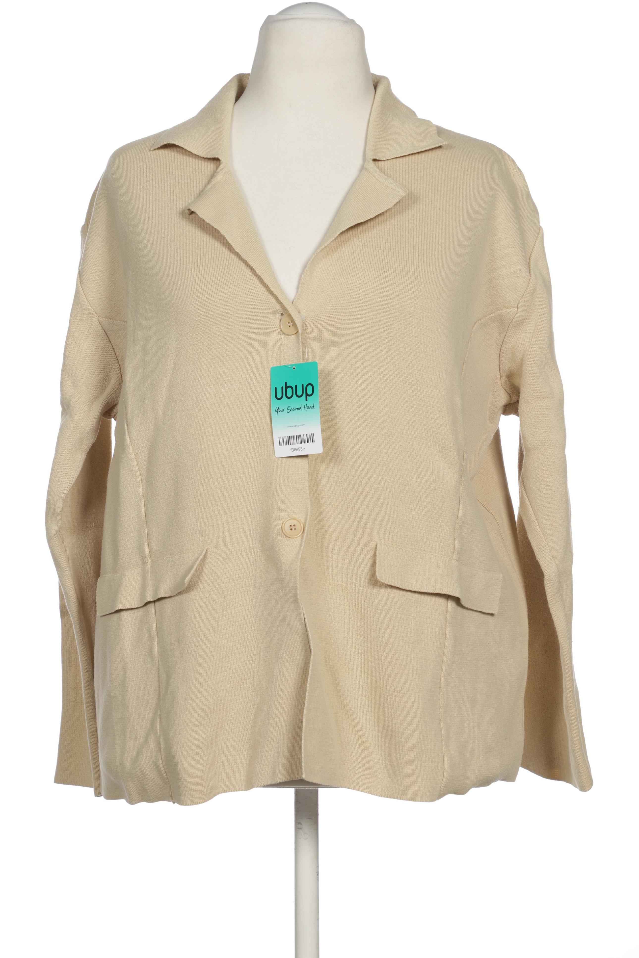 

hessnatur Damen Strickjacke, beige, Gr. 44