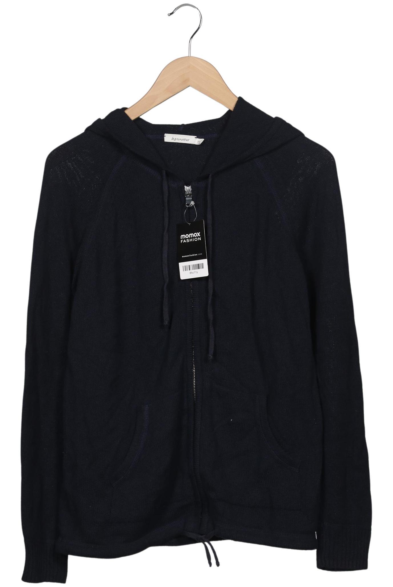 

hessnatur Damen Strickjacke, marineblau, Gr. 38
