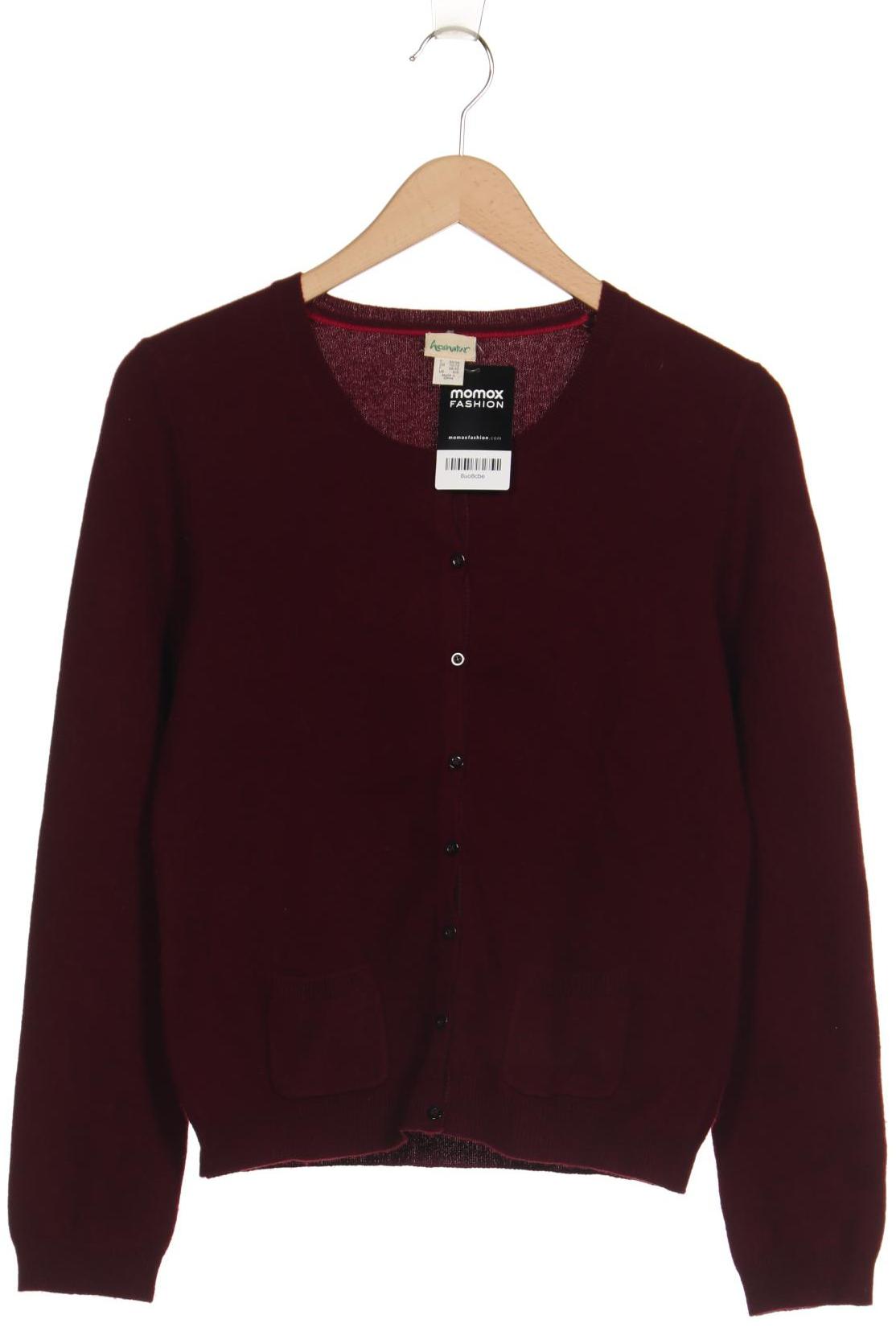 

hessnatur Damen Strickjacke, bordeaux, Gr. 36