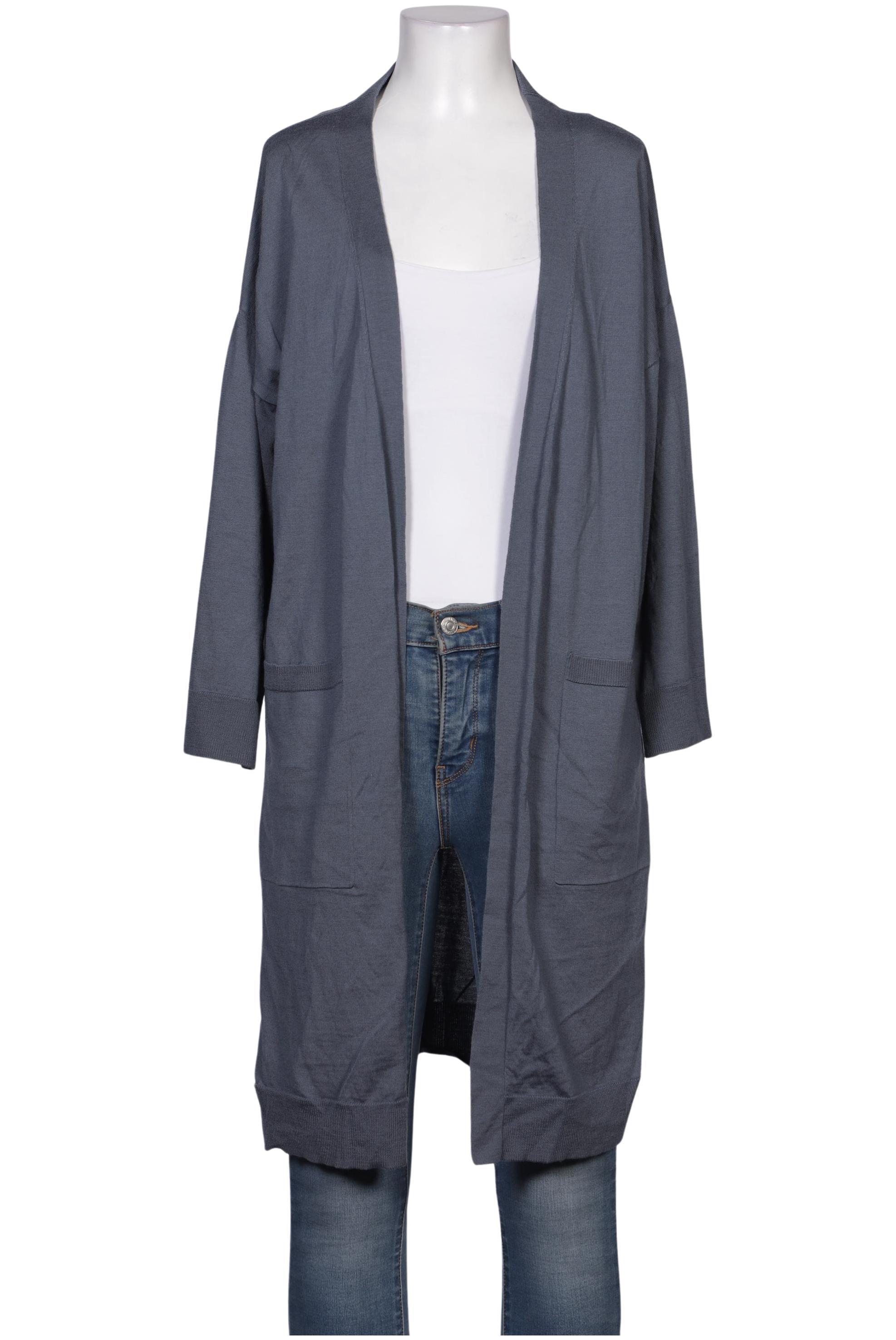 

hessnatur Damen Strickjacke, grau, Gr. 34