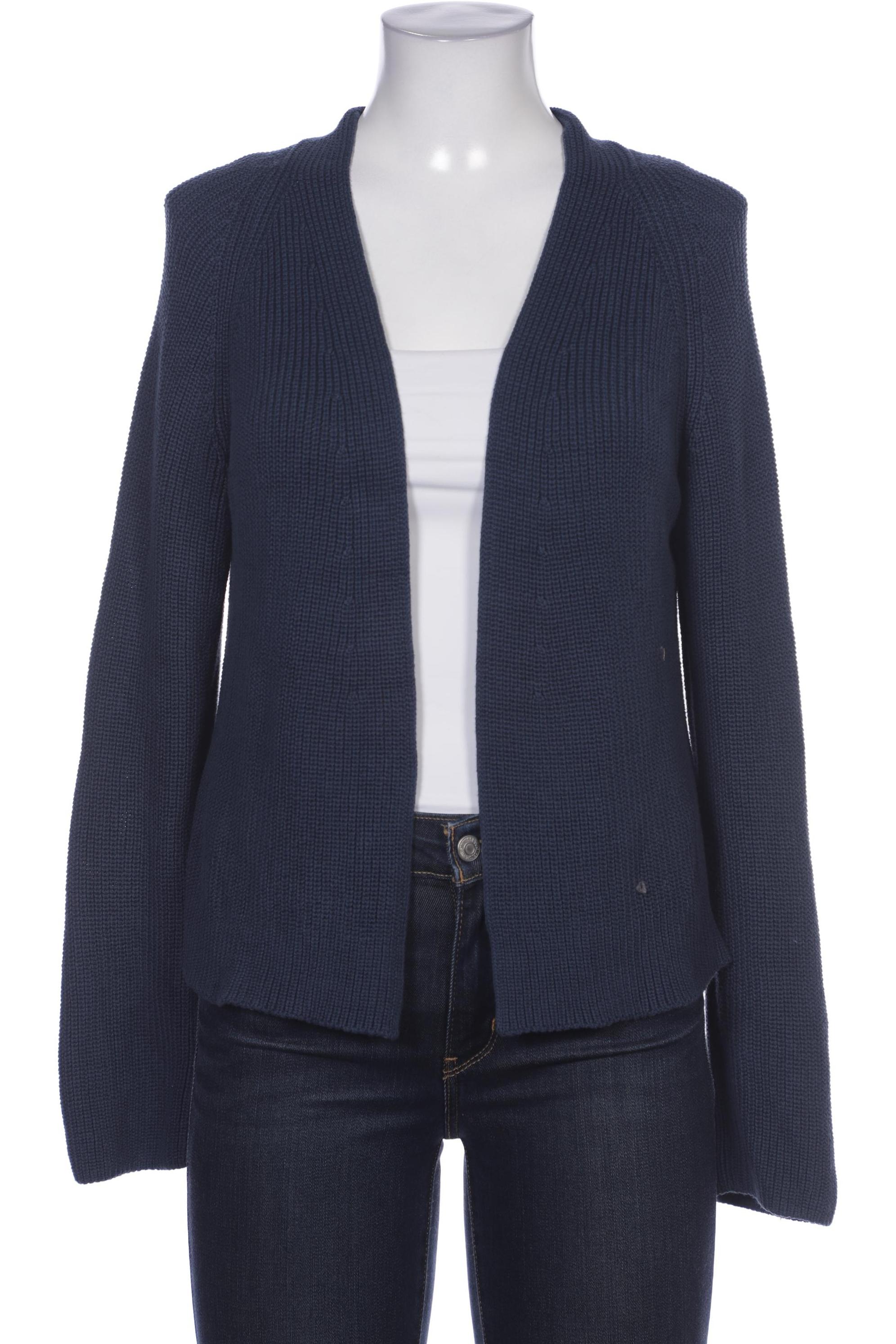 

hessnatur Damen Strickjacke, blau, Gr. 36