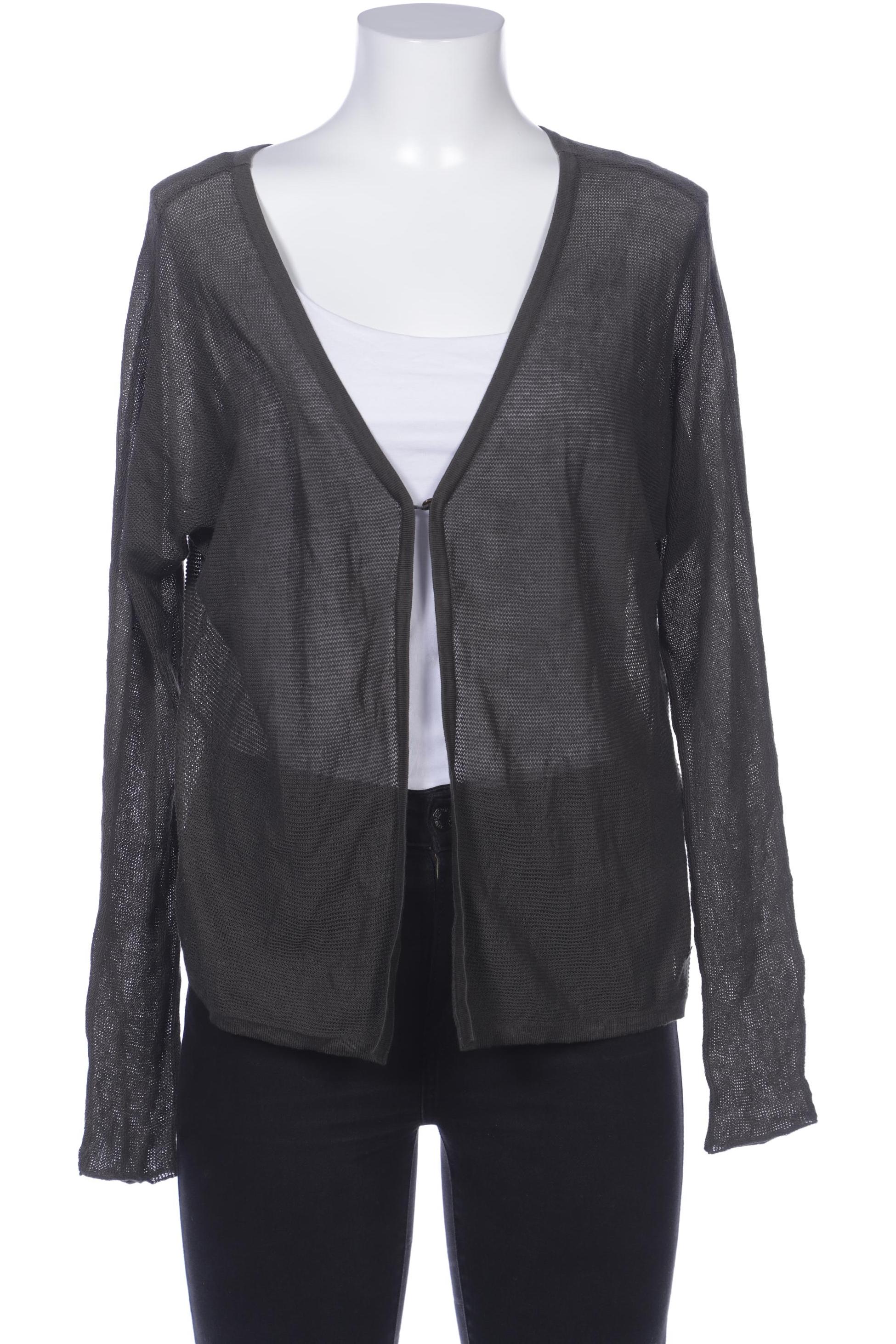 

hessnatur Damen Strickjacke, grün, Gr. 42