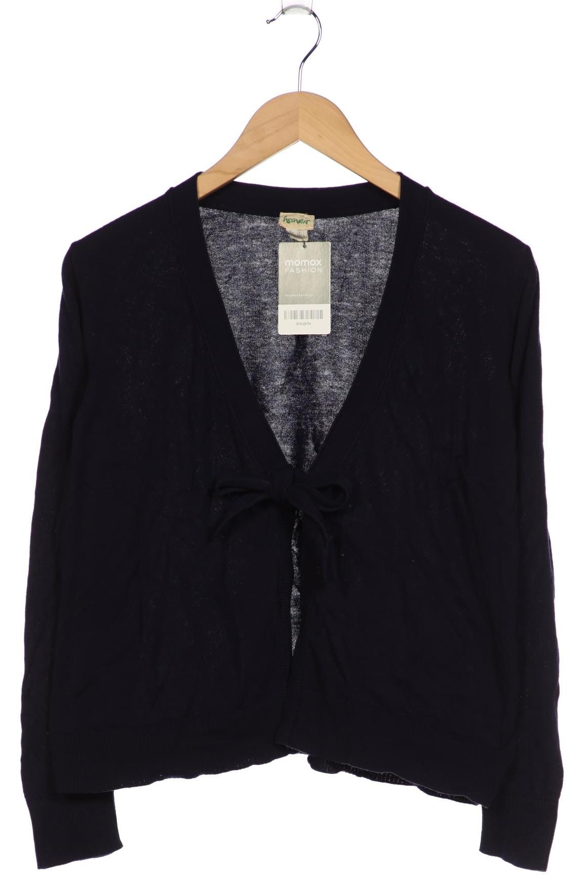 

hessnatur Damen Strickjacke, marineblau, Gr. 40