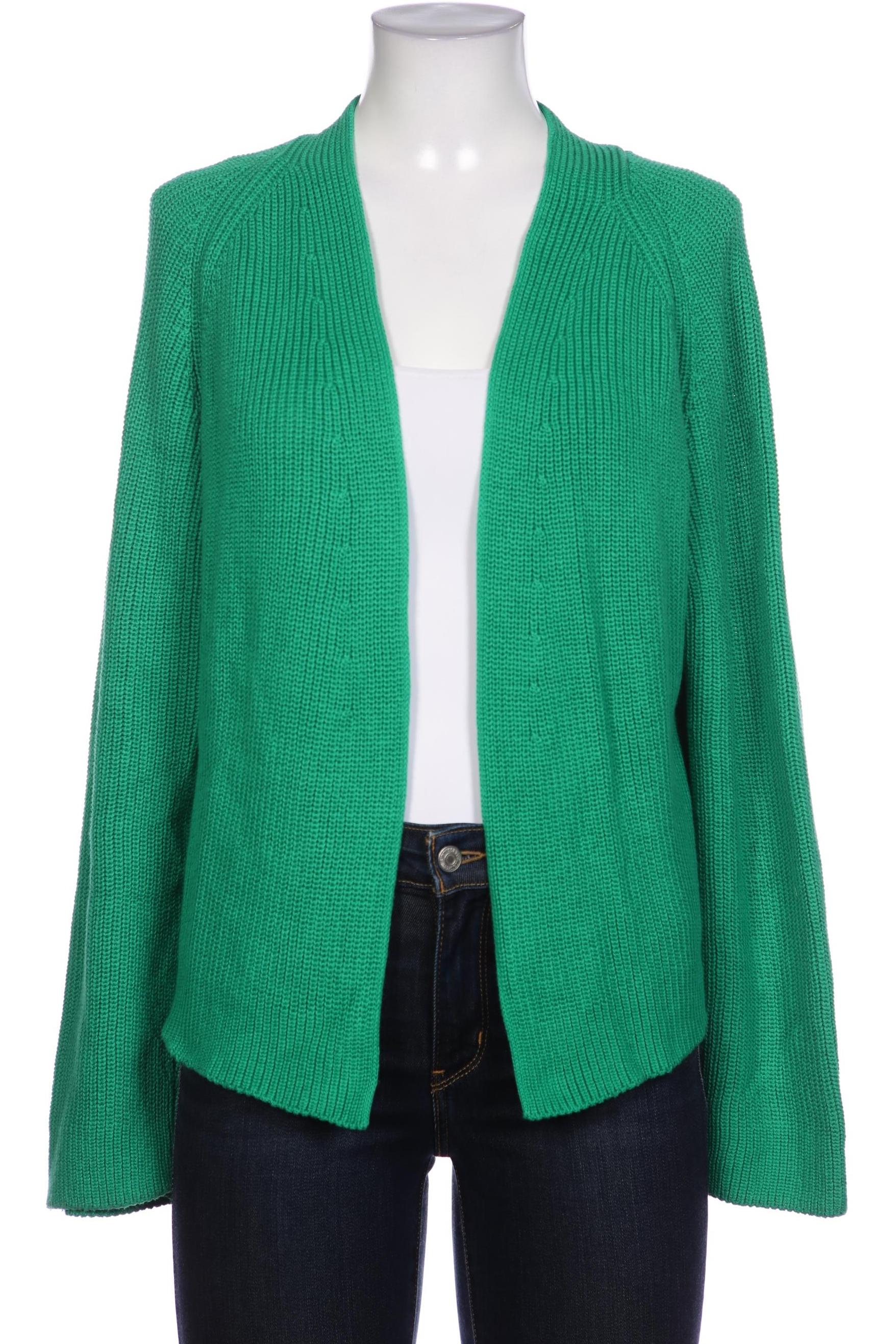 

hessnatur Damen Strickjacke, türkis, Gr. 40