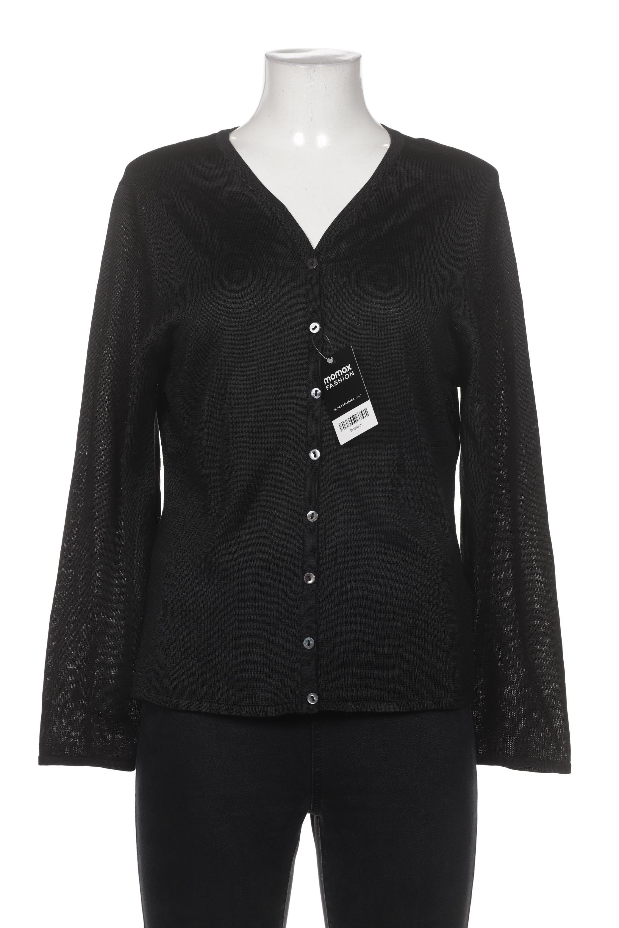 

hessnatur Damen Strickjacke, schwarz, Gr. 38