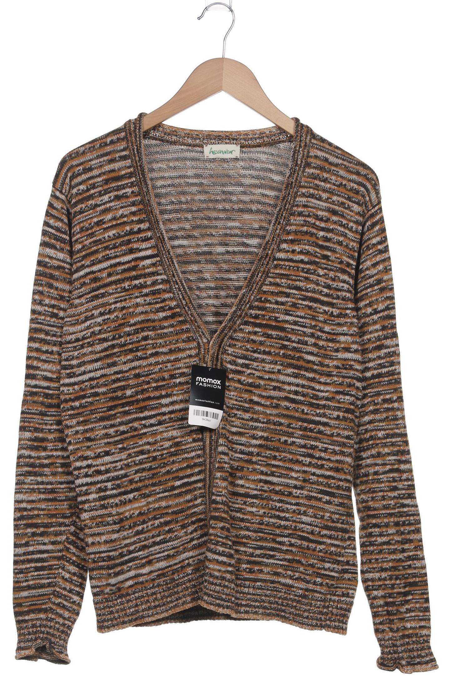 

hessnatur Damen Strickjacke, braun, Gr. 38