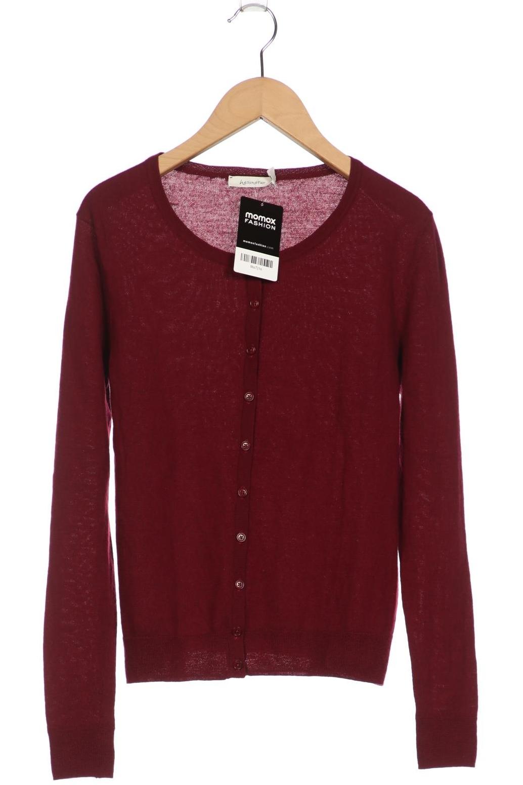 

hessnatur Damen Strickjacke, bordeaux, Gr. 34