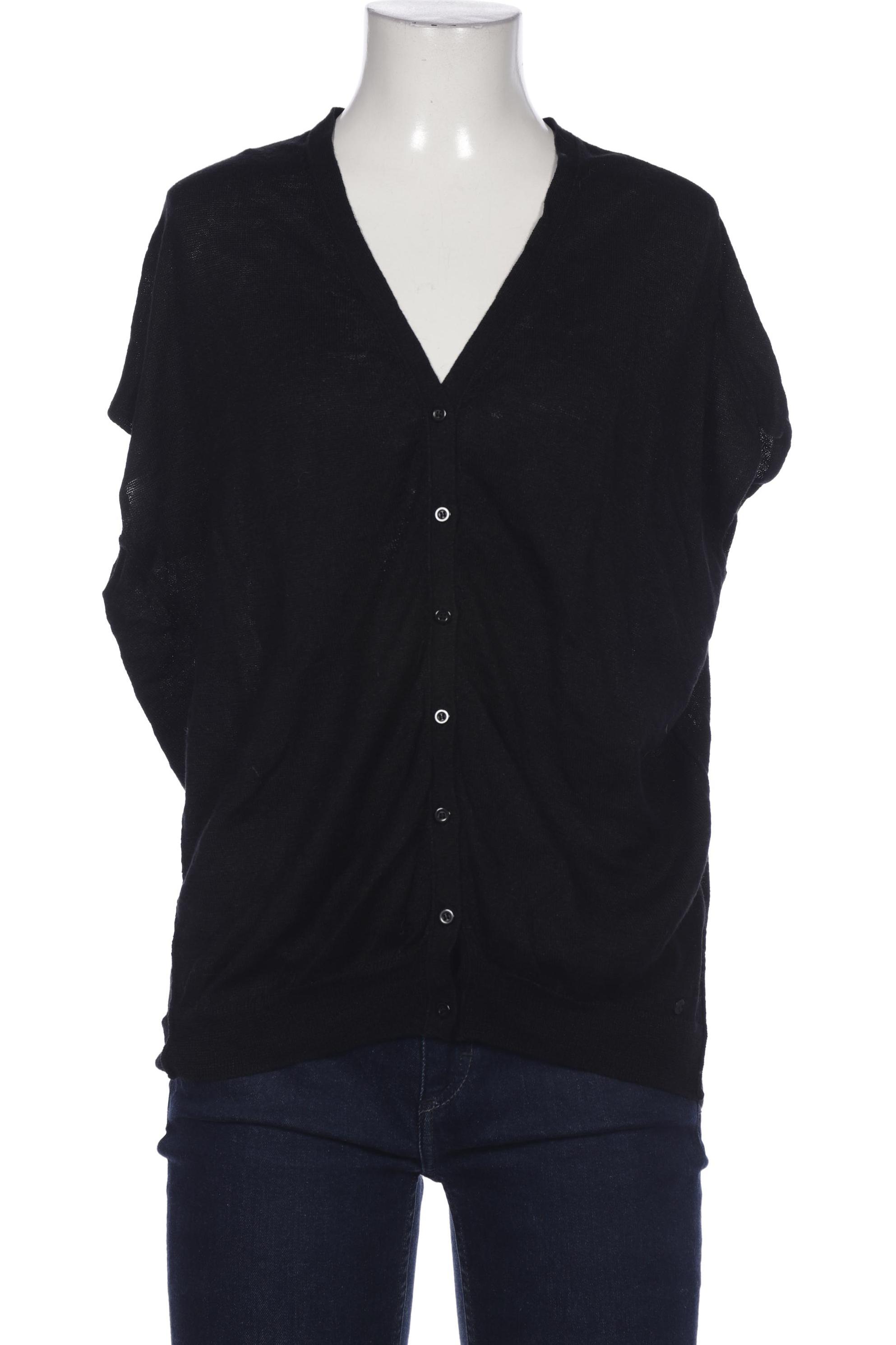 

hessnatur Damen Strickjacke, schwarz, Gr. 34