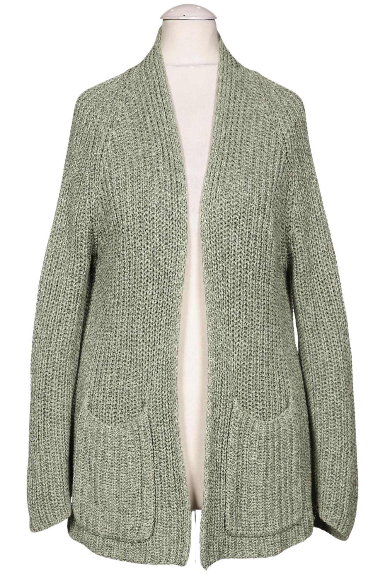 

hessnatur Damen Strickjacke, grün, Gr. 38