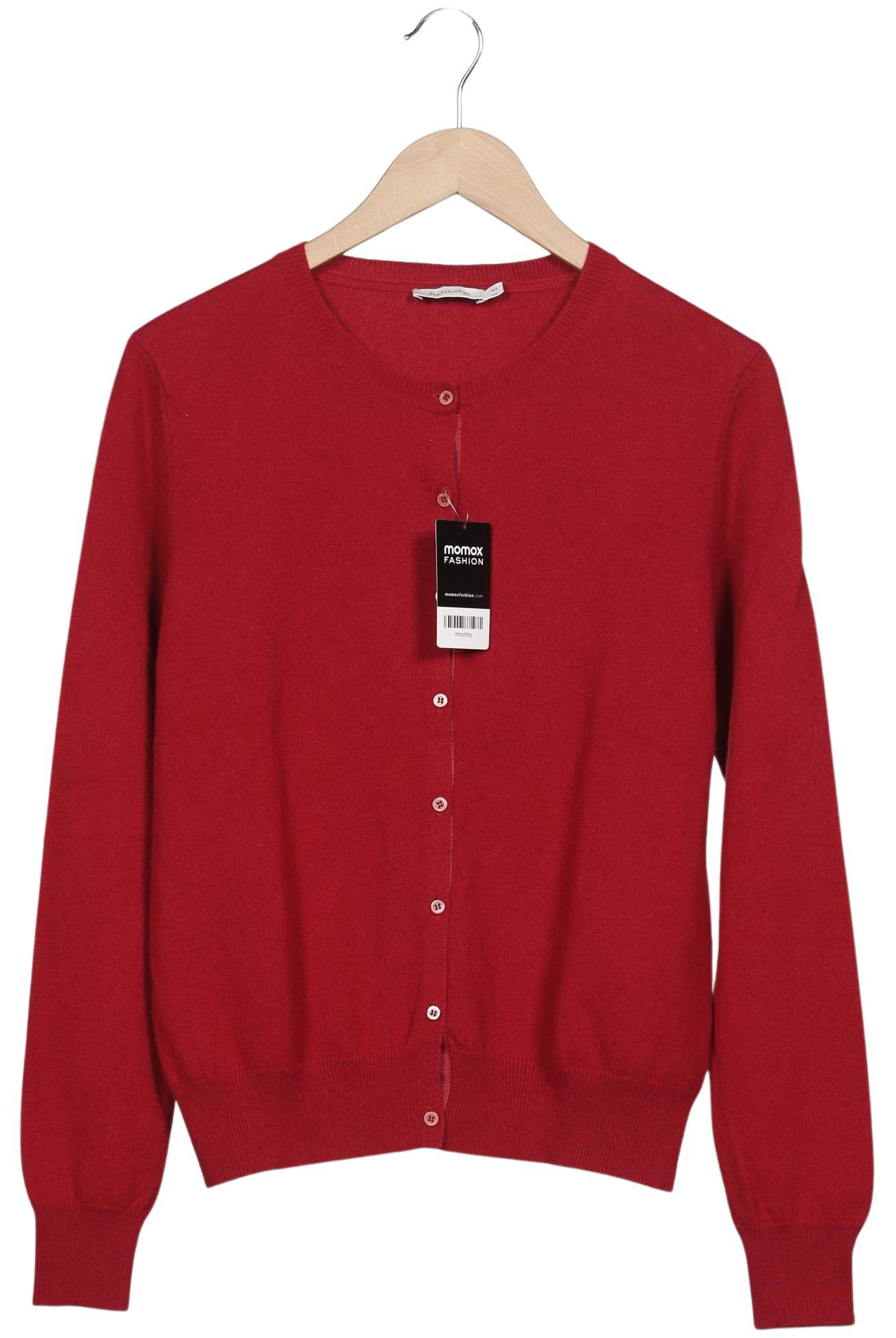 

hessnatur Damen Strickjacke, rot, Gr. 44