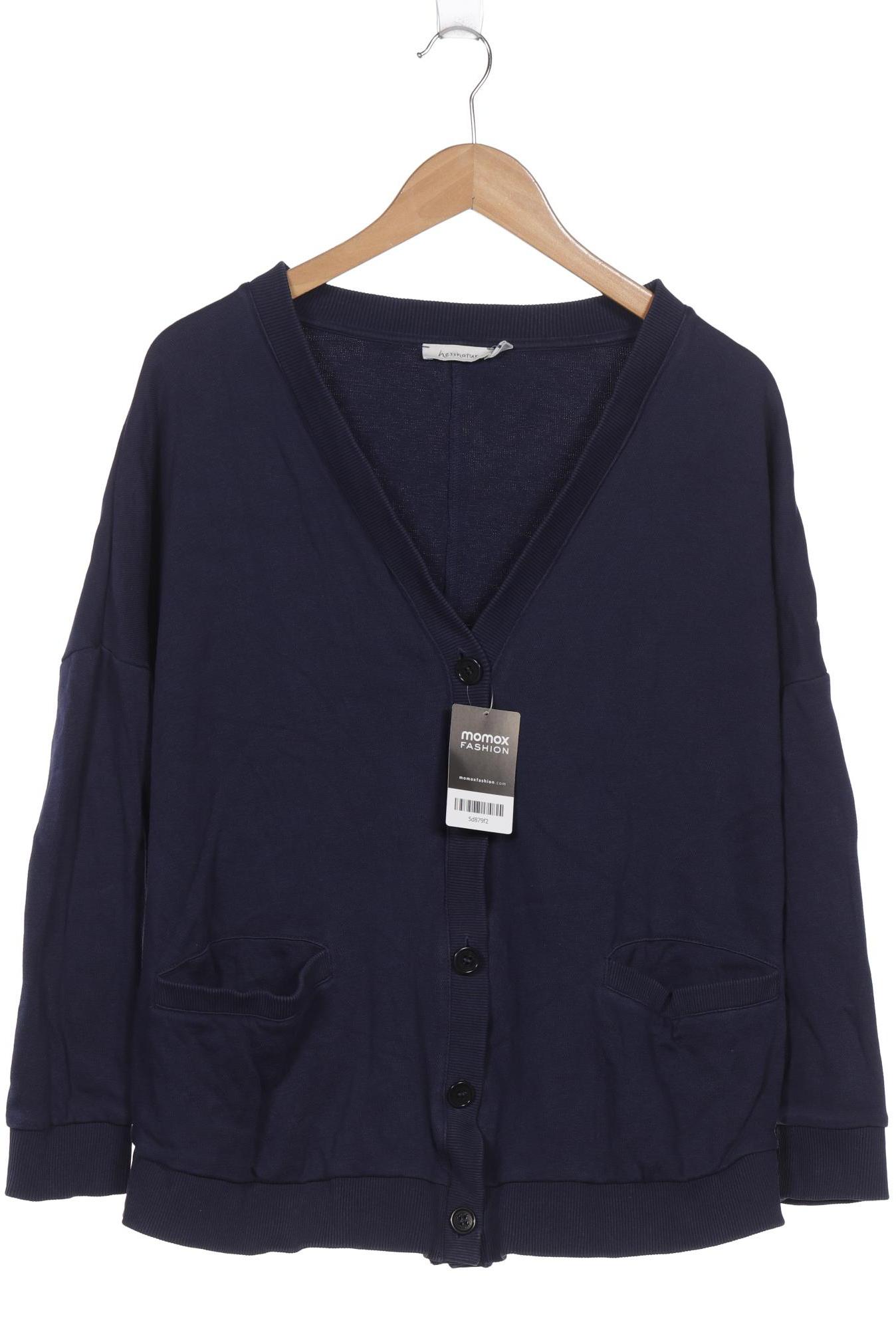 

hessnatur Damen Strickjacke, marineblau, Gr. 36