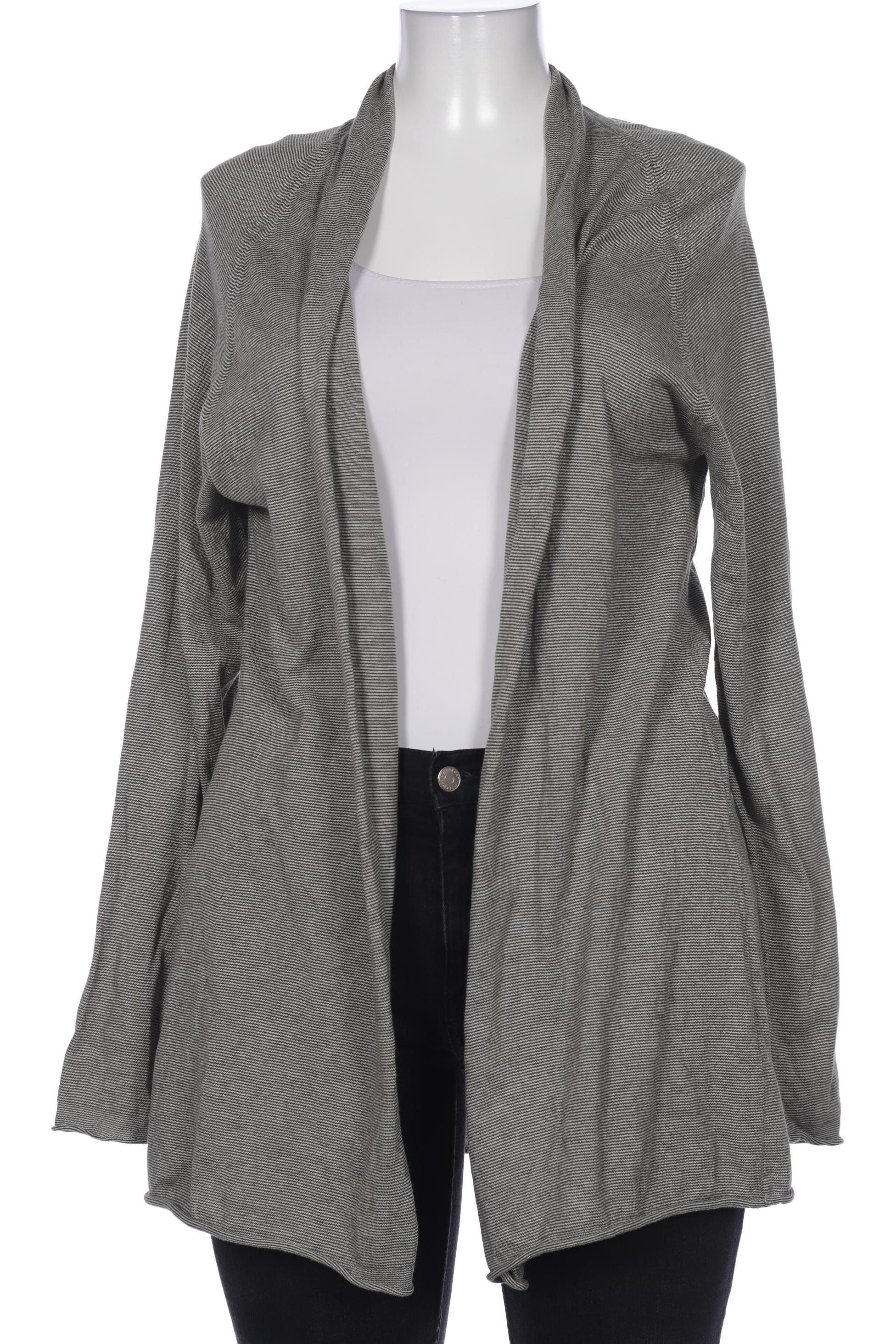 

hessnatur Damen Strickjacke, grün, Gr. 46