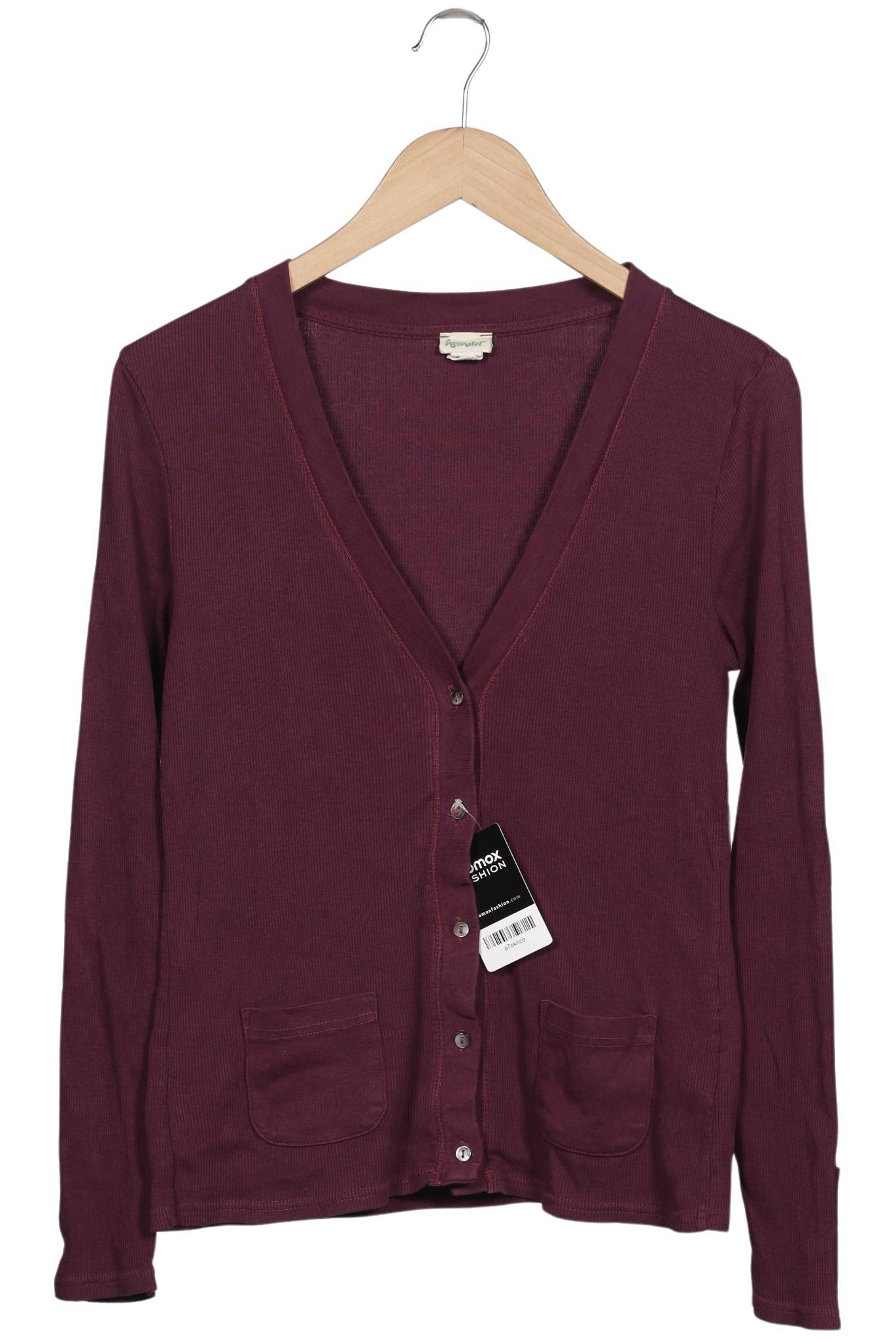 

hessnatur Damen Strickjacke, bordeaux, Gr. 36