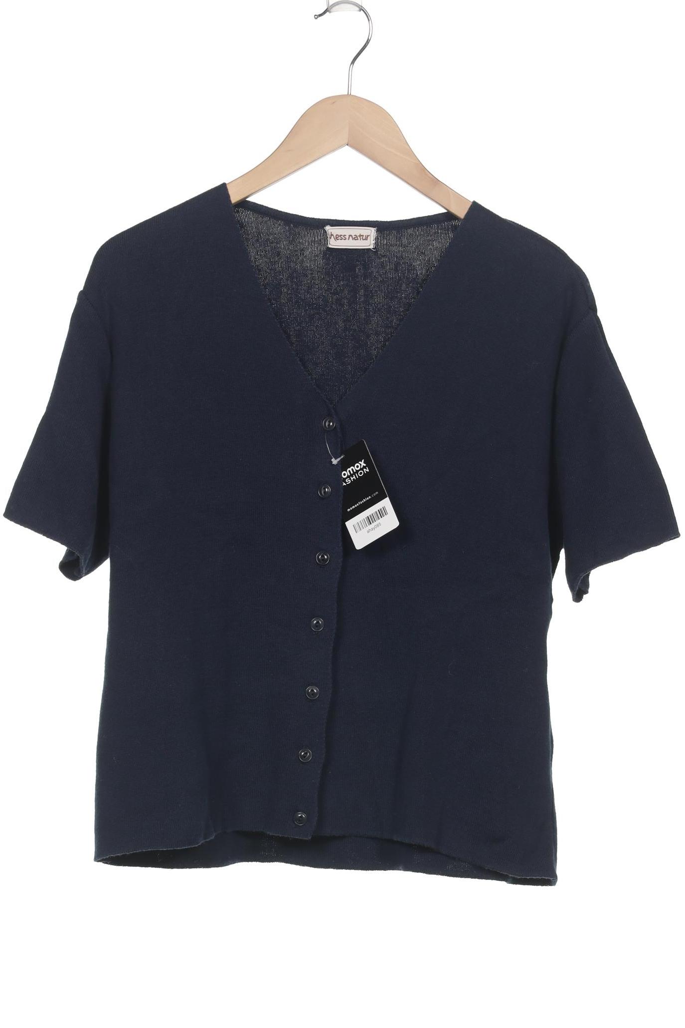 

hessnatur Damen Strickjacke, marineblau, Gr. 42