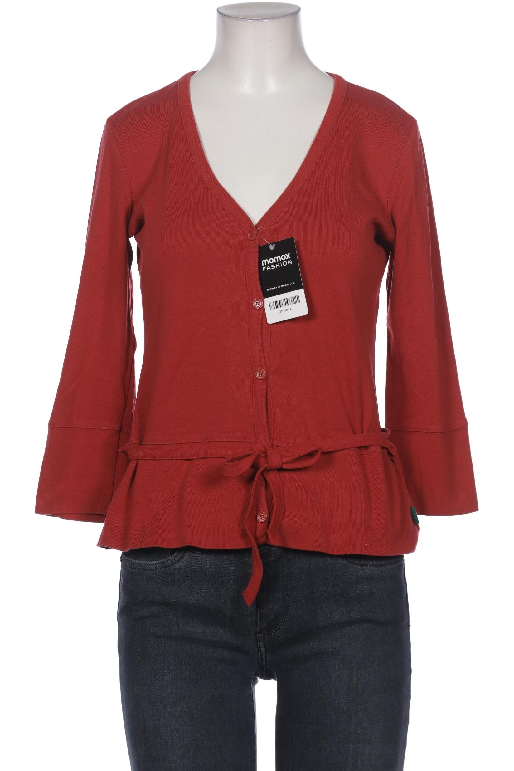 

hessnatur Damen Strickjacke, rot, Gr. 36