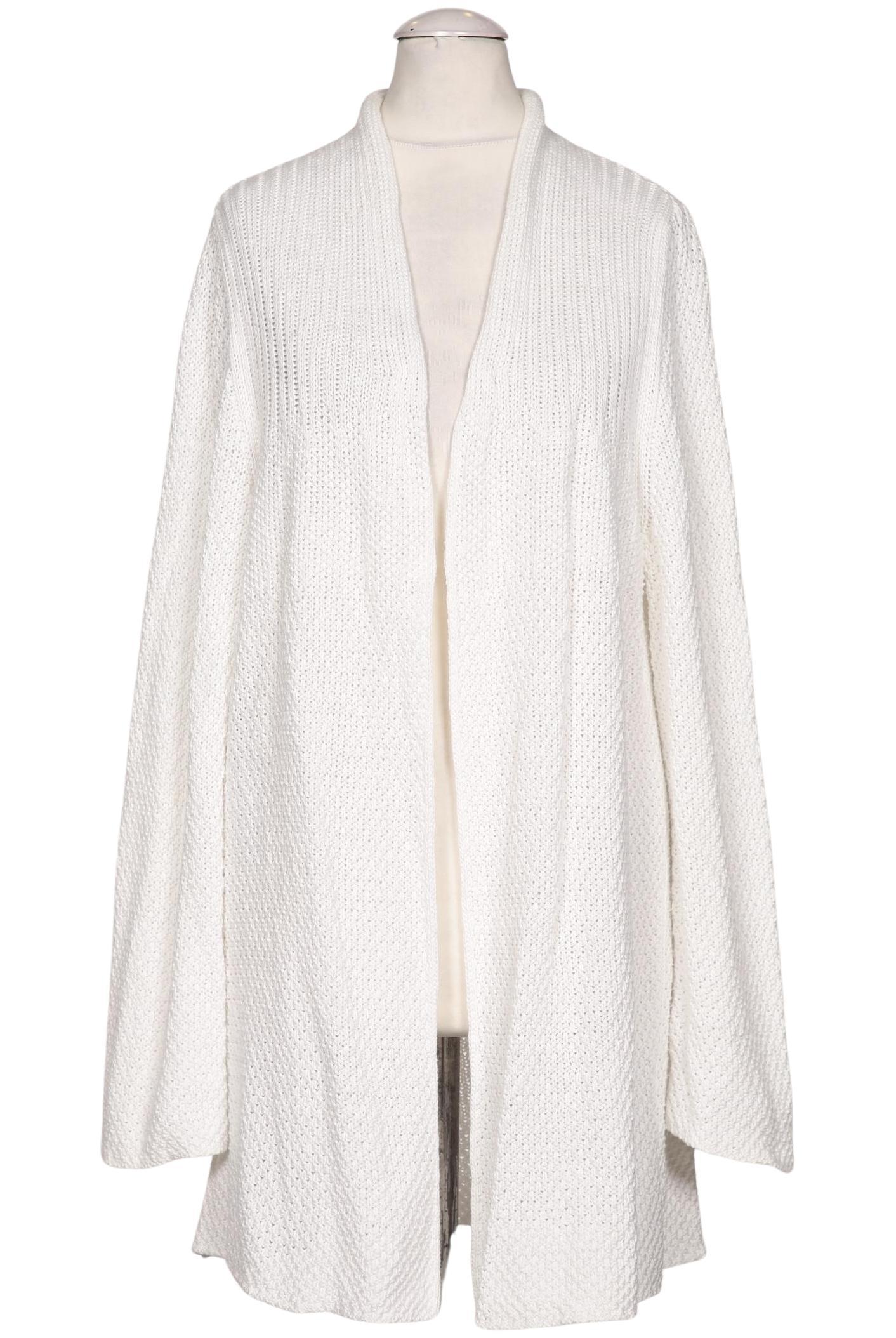 

hessnatur Damen Strickjacke, weiß, Gr. 36