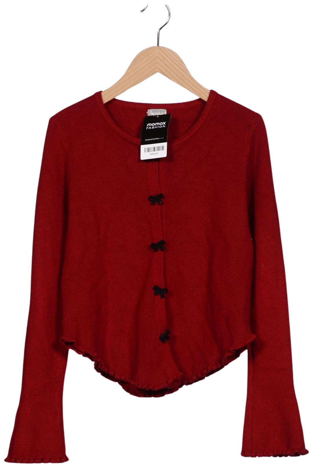 

hessnatur Damen Strickjacke, rot, Gr. 34