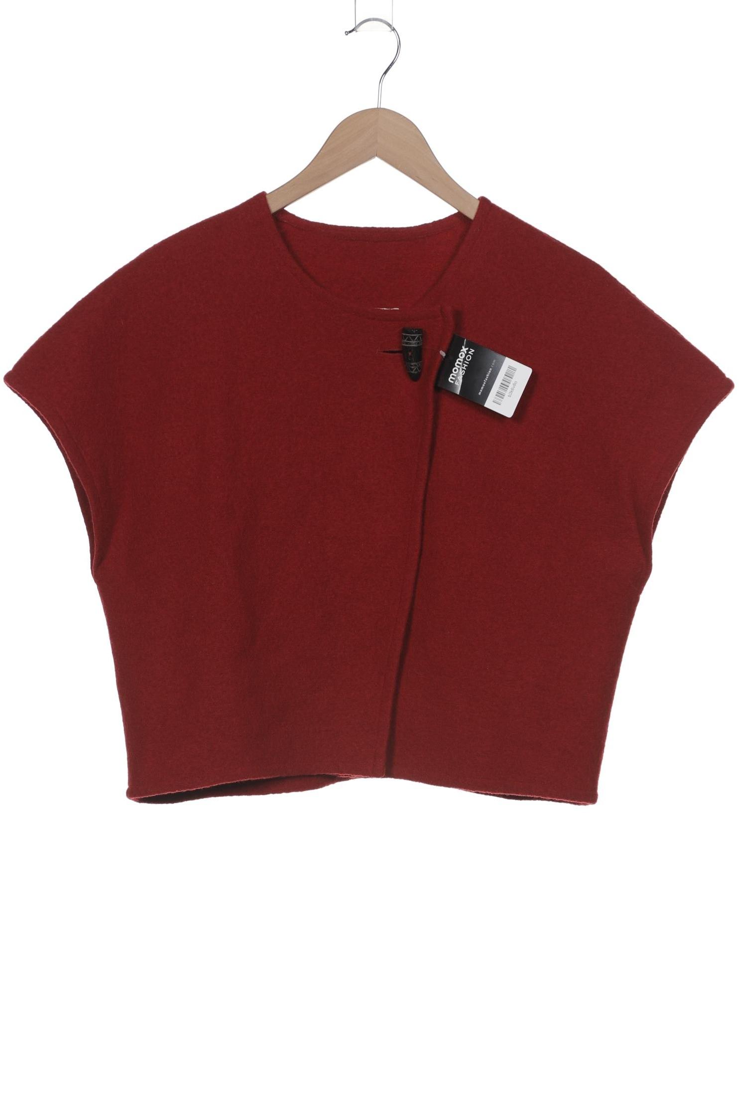 

hessnatur Damen Strickjacke, bordeaux, Gr. 38