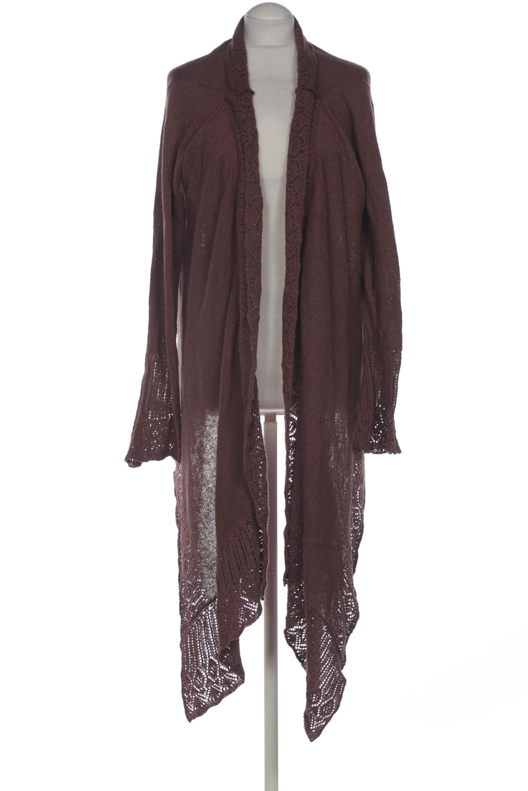 

hessnatur Damen Strickjacke, braun, Gr. 42