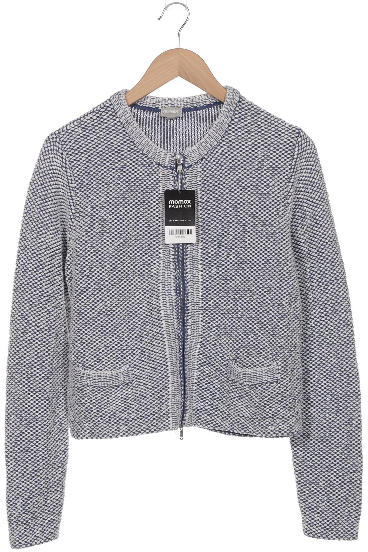 

hessnatur Damen Strickjacke, hellblau, Gr. 38