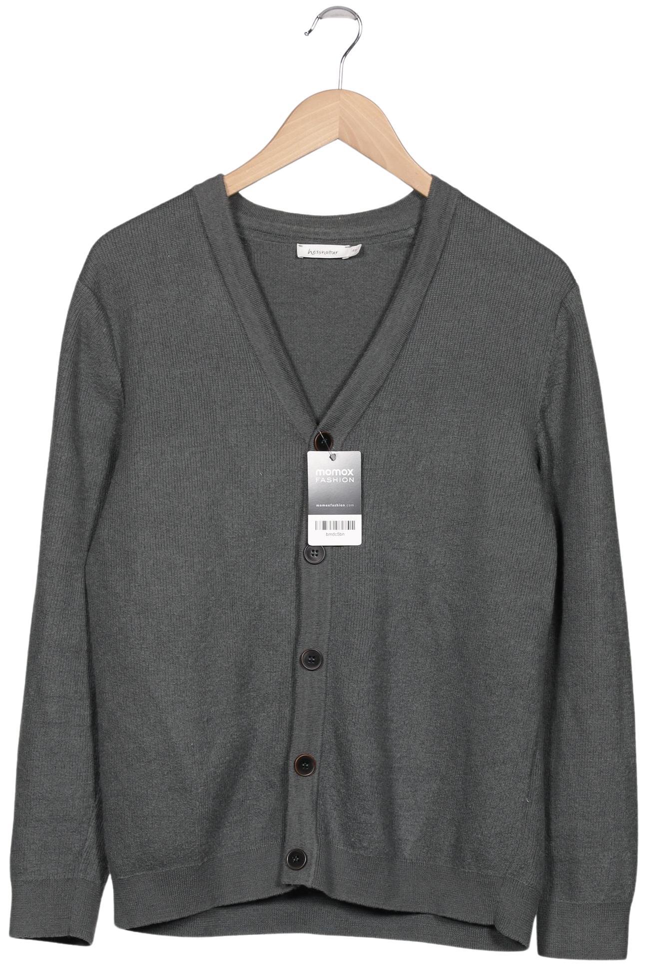 

hessnatur Damen Strickjacke, türkis, Gr. 48