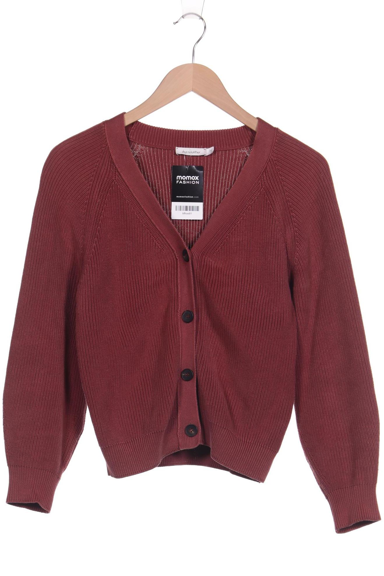 

hessnatur Damen Strickjacke, rot, Gr. 34