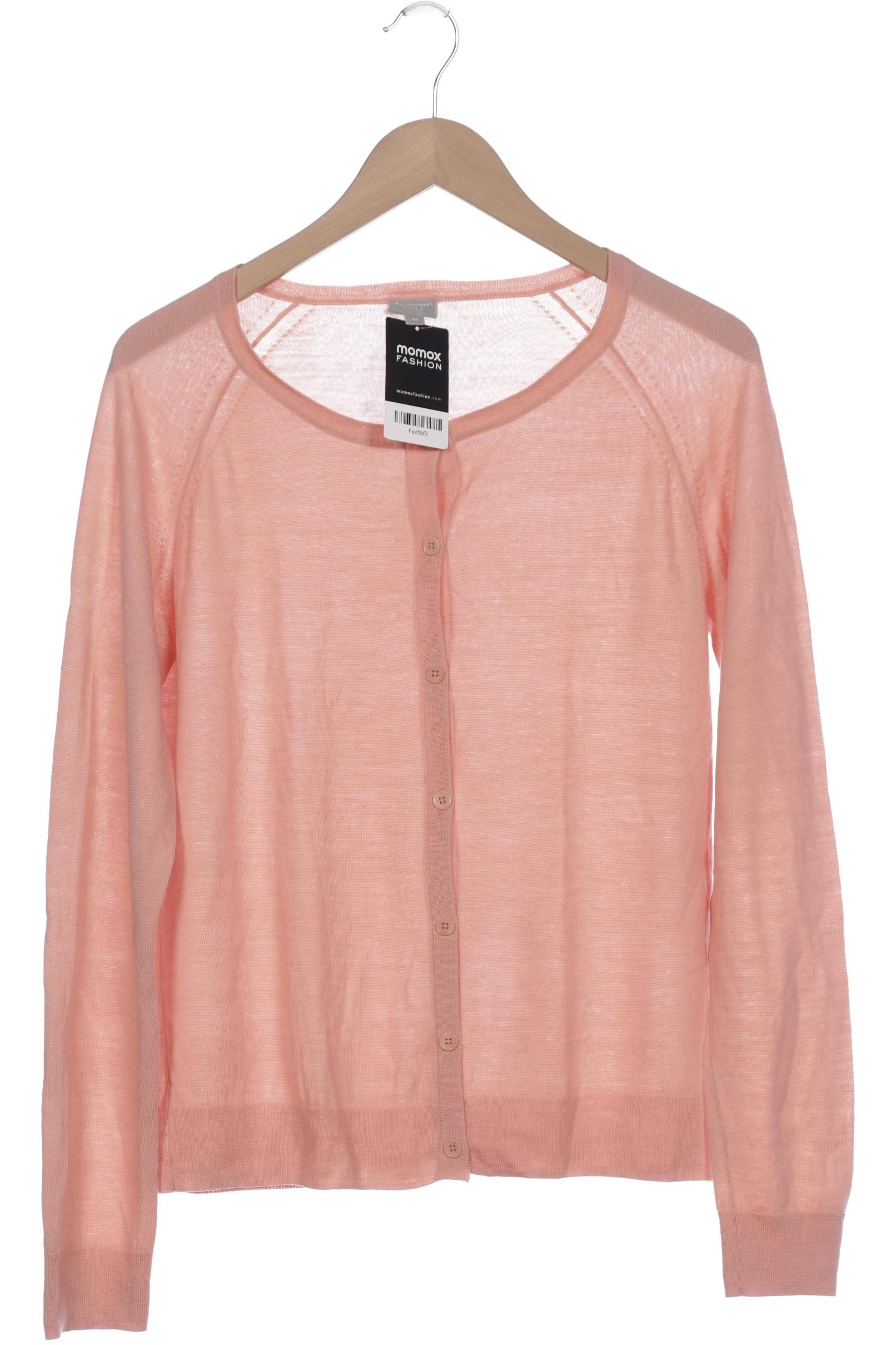 

hessnatur Damen Strickjacke, orange, Gr. 44