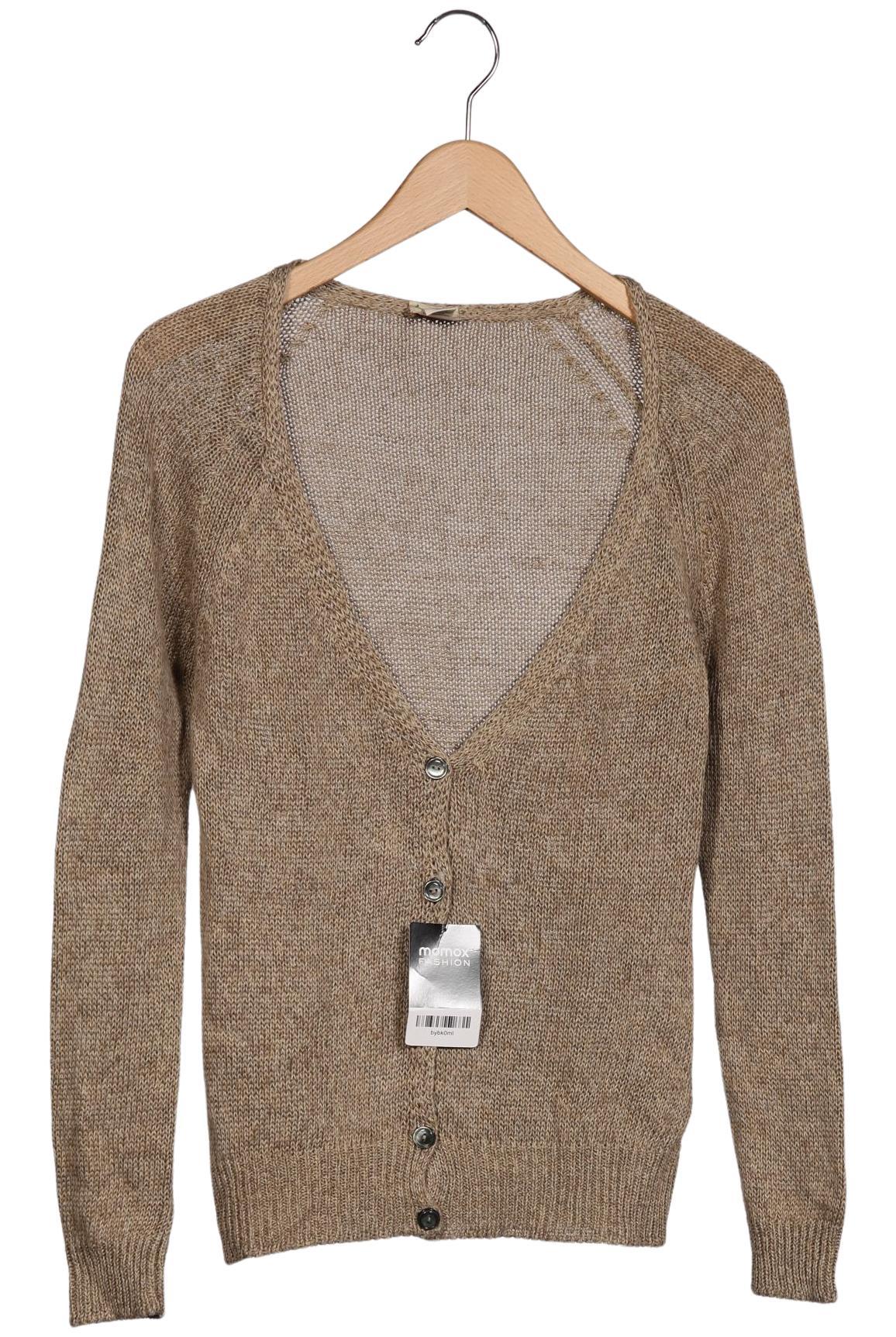 

hessnatur Damen Strickjacke, braun, Gr. 34