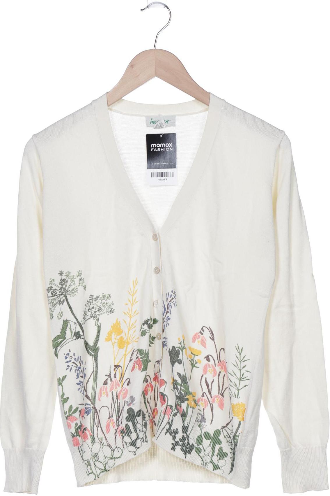 

hessnatur Damen Strickjacke, cremeweiß, Gr. 36