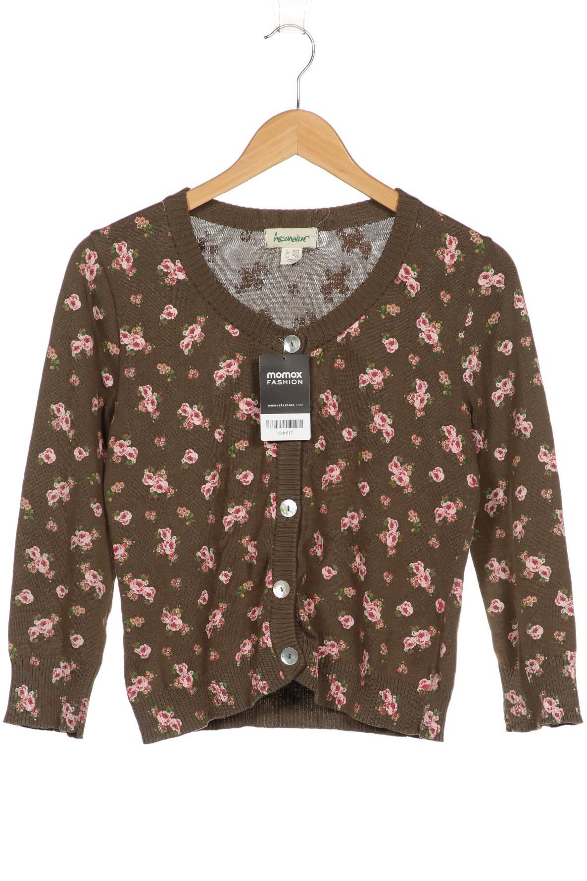 

hessnatur Damen Strickjacke, braun, Gr. 36
