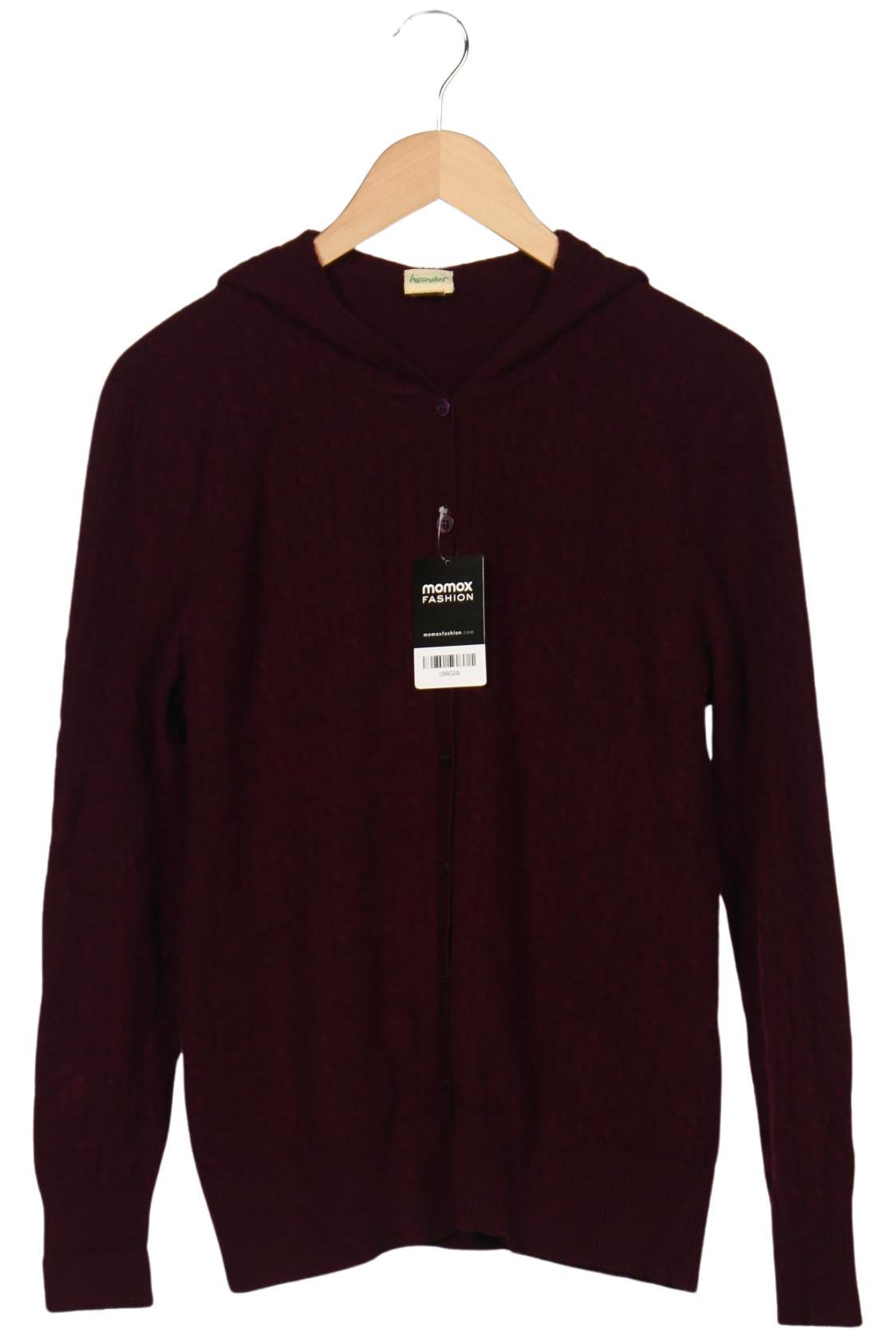 

hessnatur Damen Strickjacke, bordeaux, Gr. 36