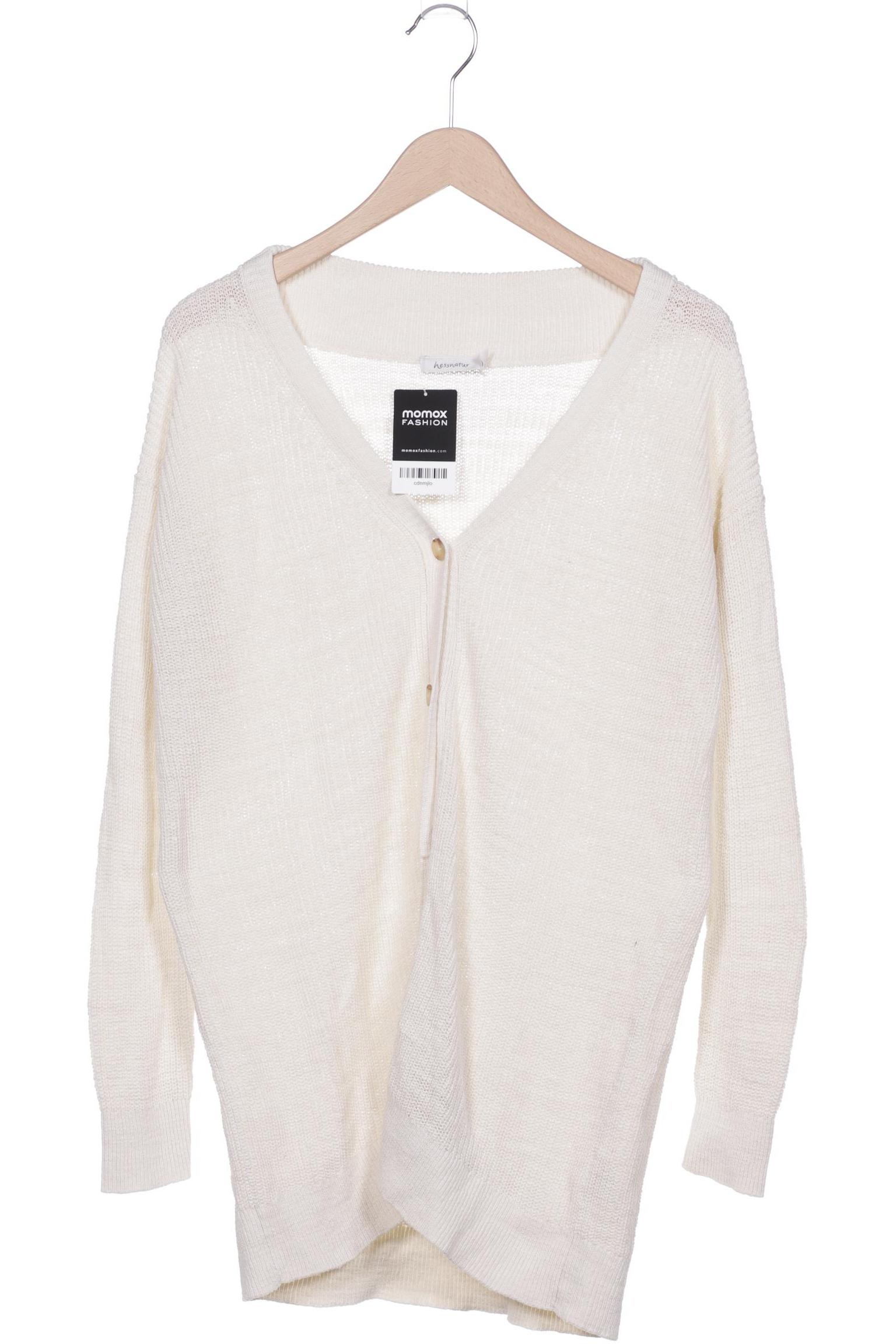 

hessnatur Damen Strickjacke, cremeweiß, Gr. 34
