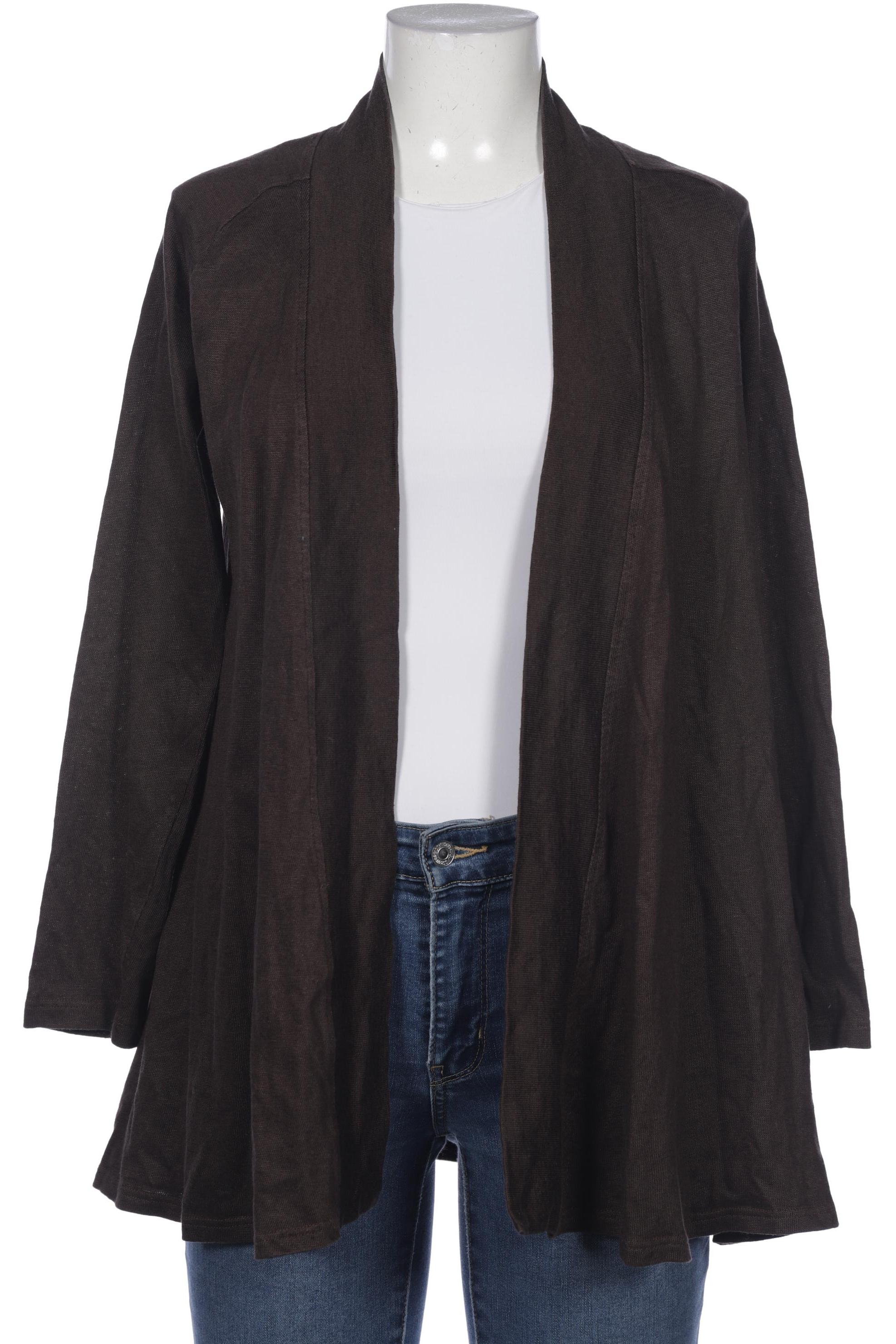 

hessnatur Damen Strickjacke, braun, Gr. 36