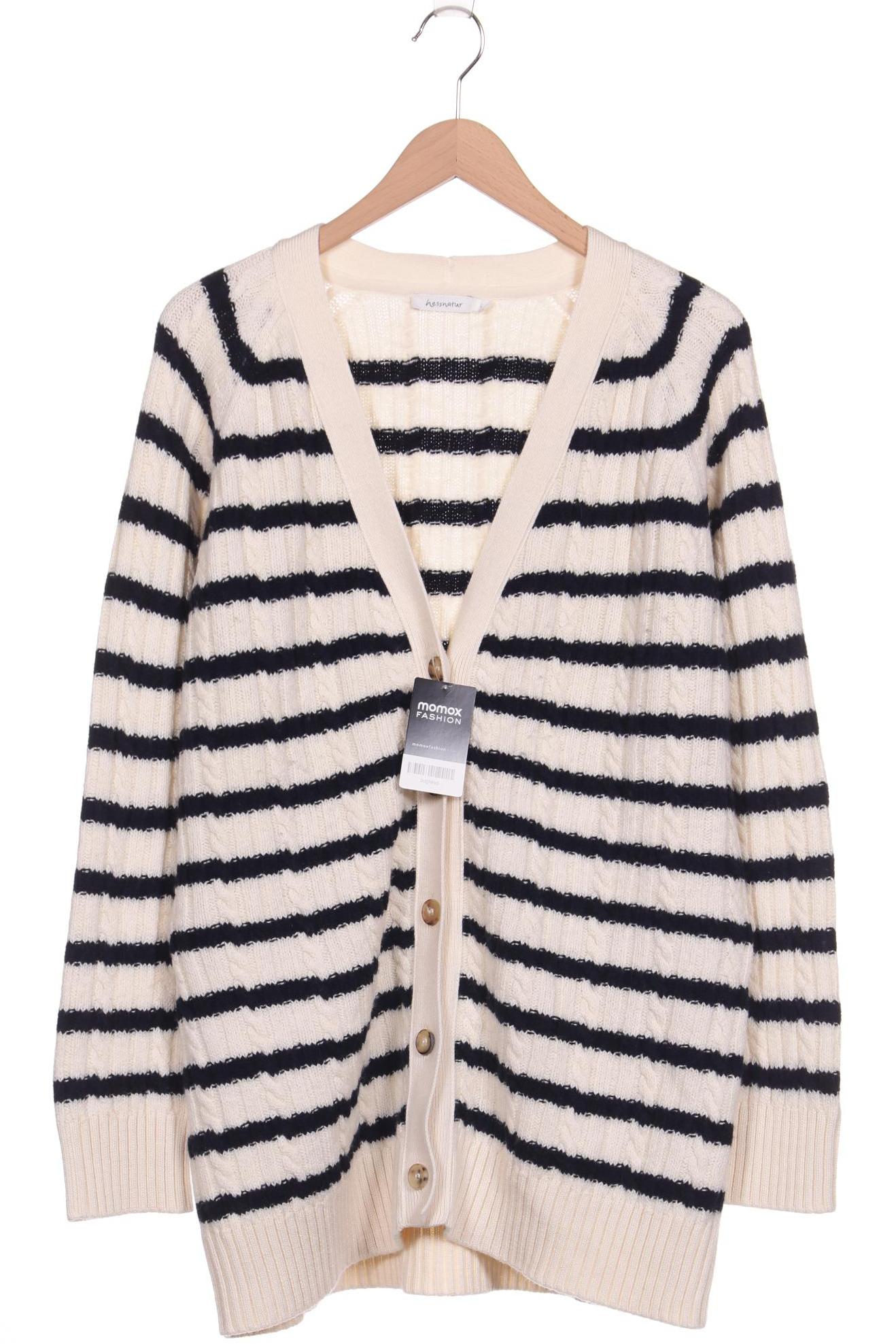 

hessnatur Damen Strickjacke, cremeweiß, Gr. 42