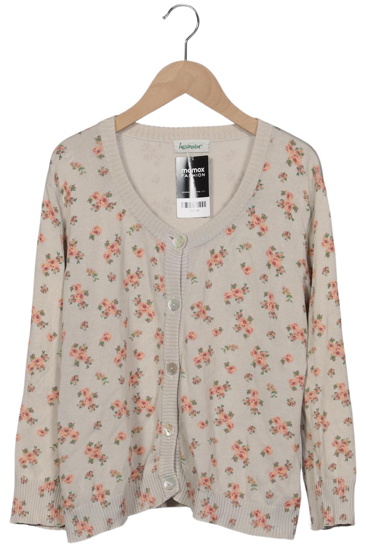 

hessnatur Damen Strickjacke, beige, Gr. 42