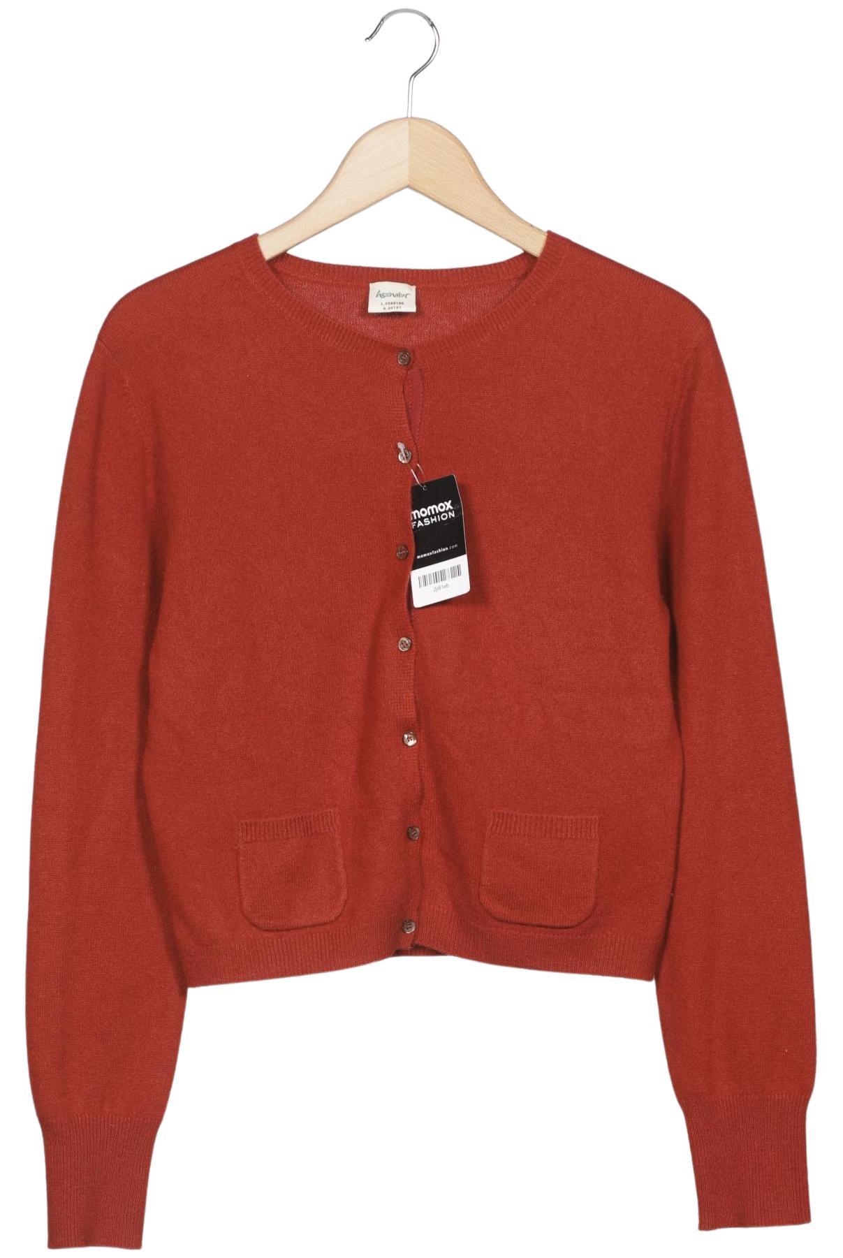 

hessnatur Damen Strickjacke, rot, Gr. 42