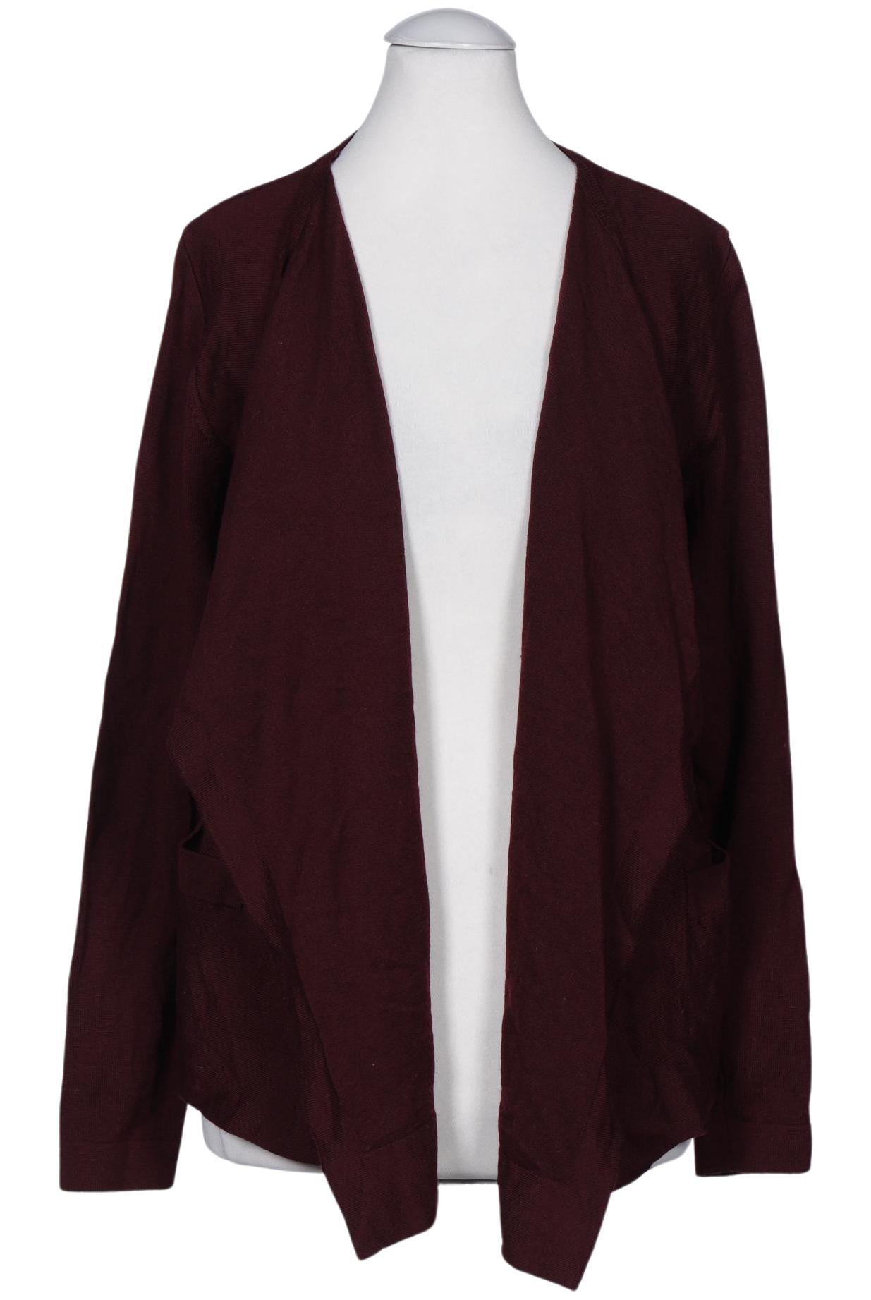 

hessnatur Damen Strickjacke, bordeaux, Gr. 34