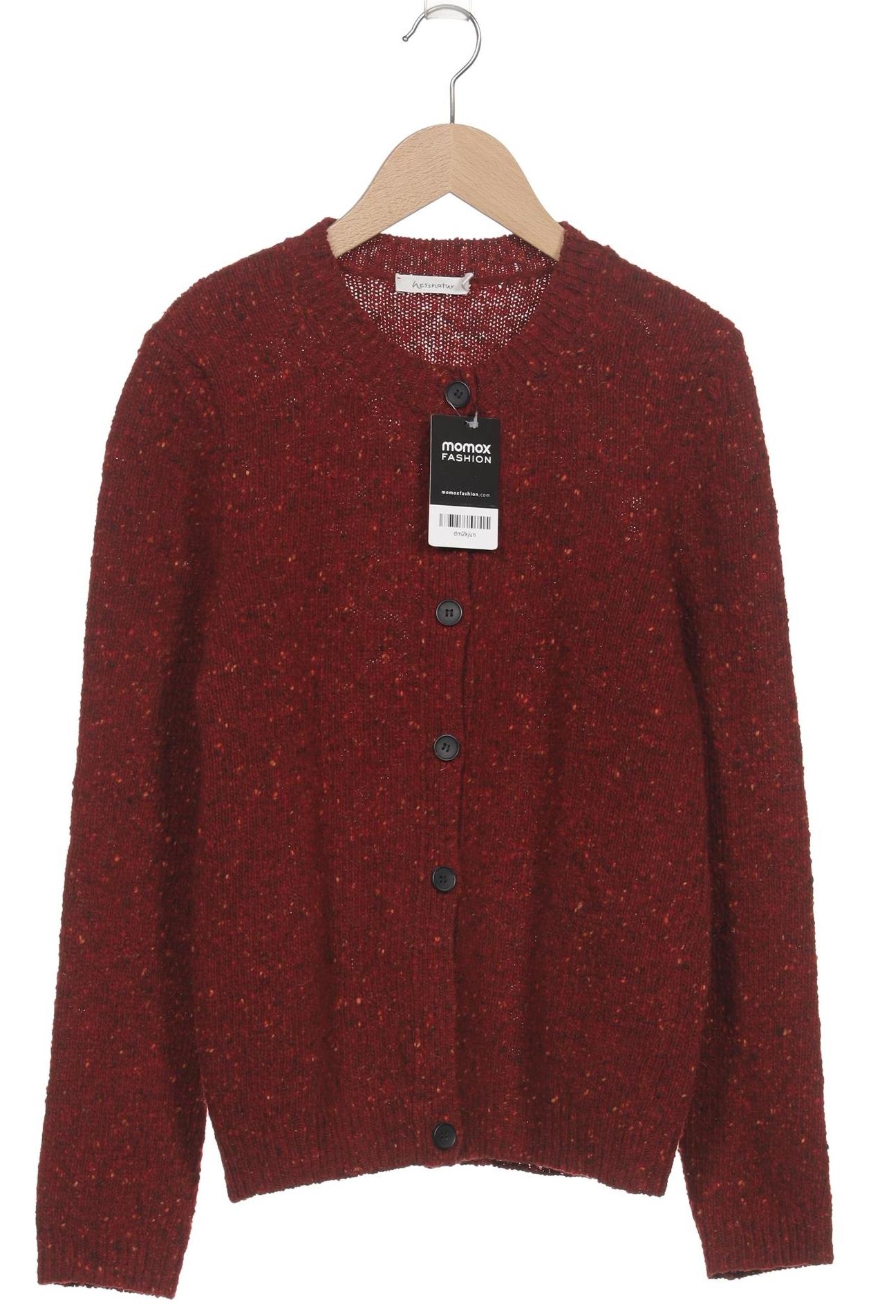 

hessnatur Damen Strickjacke, rot, Gr. 34