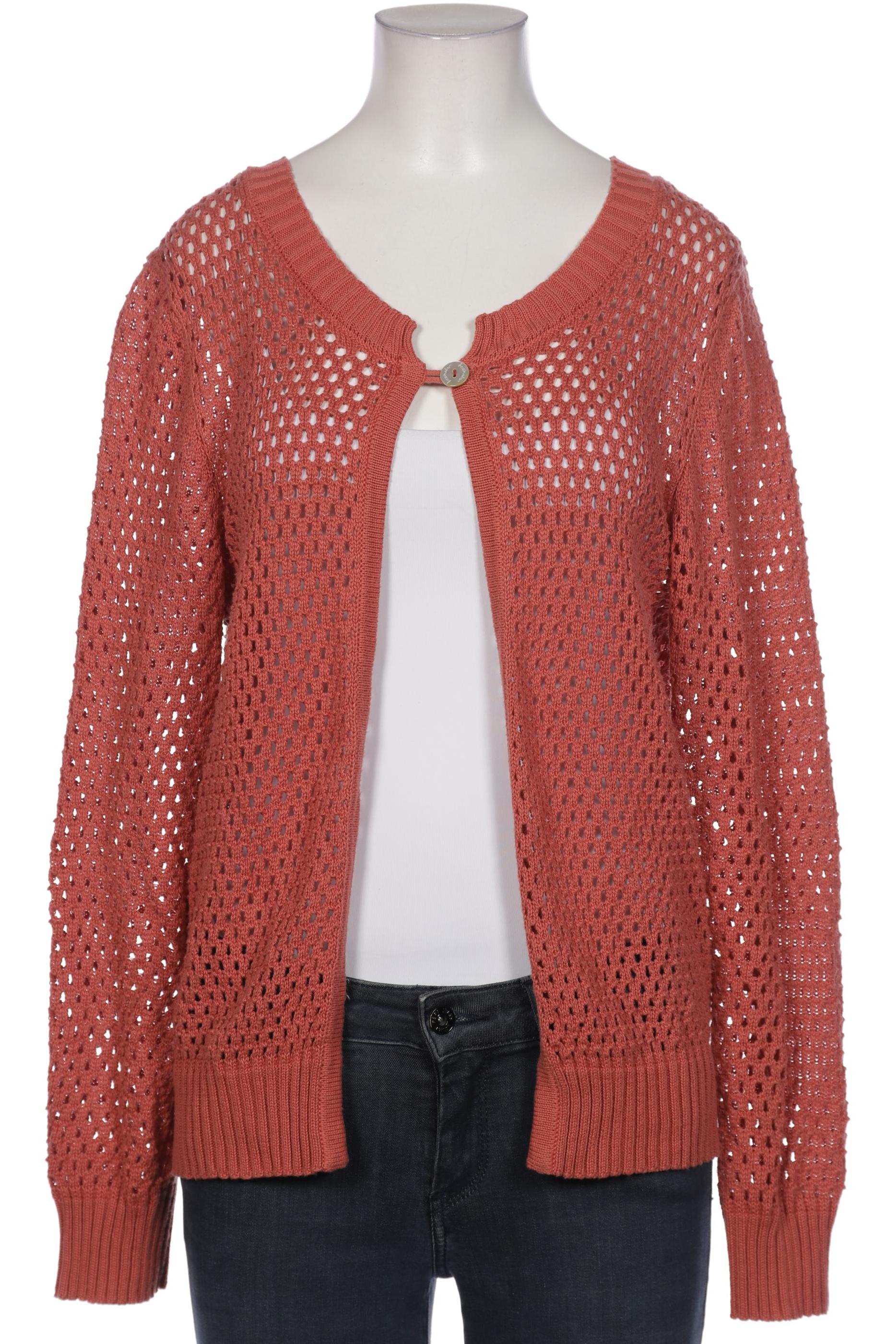

hessnatur Damen Strickjacke, orange, Gr. 42
