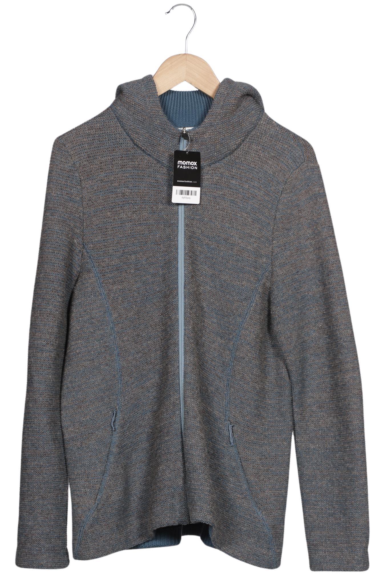 

hessnatur Damen Strickjacke, grau, Gr. 42
