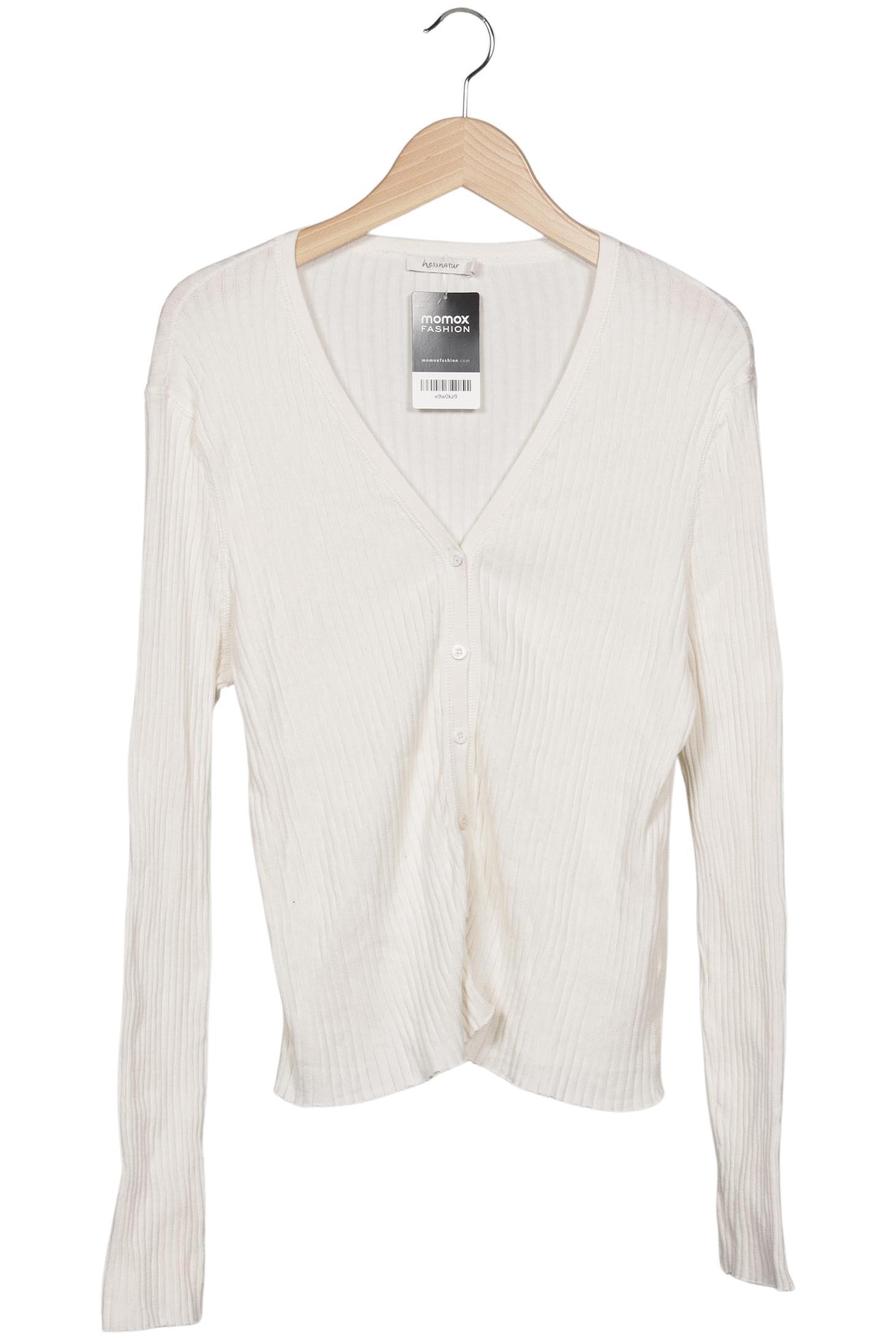 

hessnatur Damen Strickjacke, cremeweiß, Gr. 42