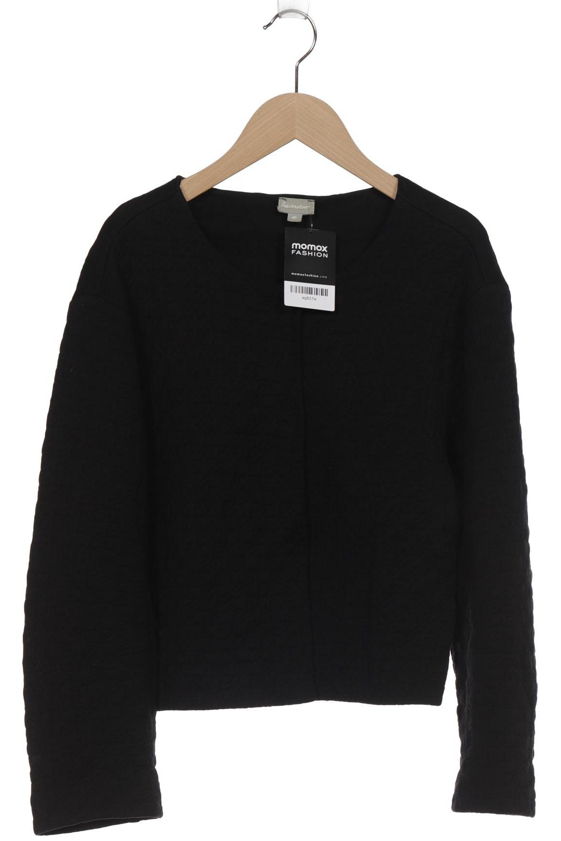 

hessnatur Damen Strickjacke, schwarz, Gr. 40