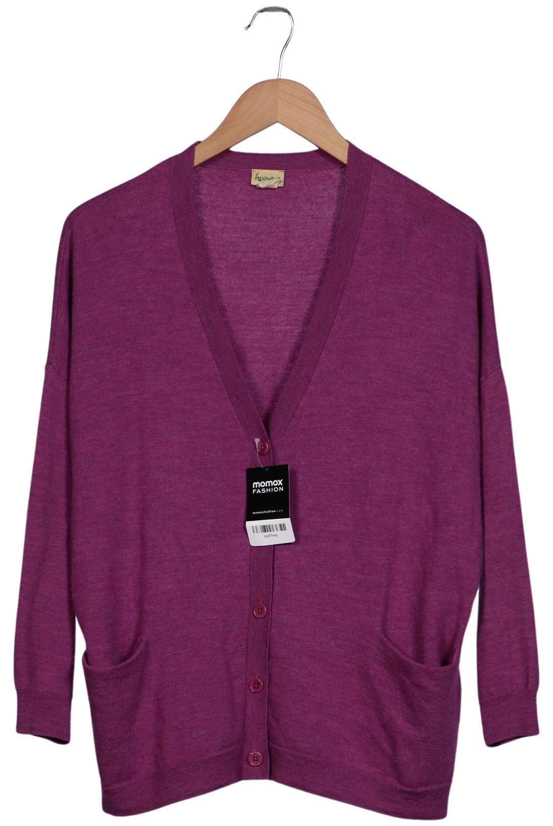 

hessnatur Damen Strickjacke, pink, Gr. 36
