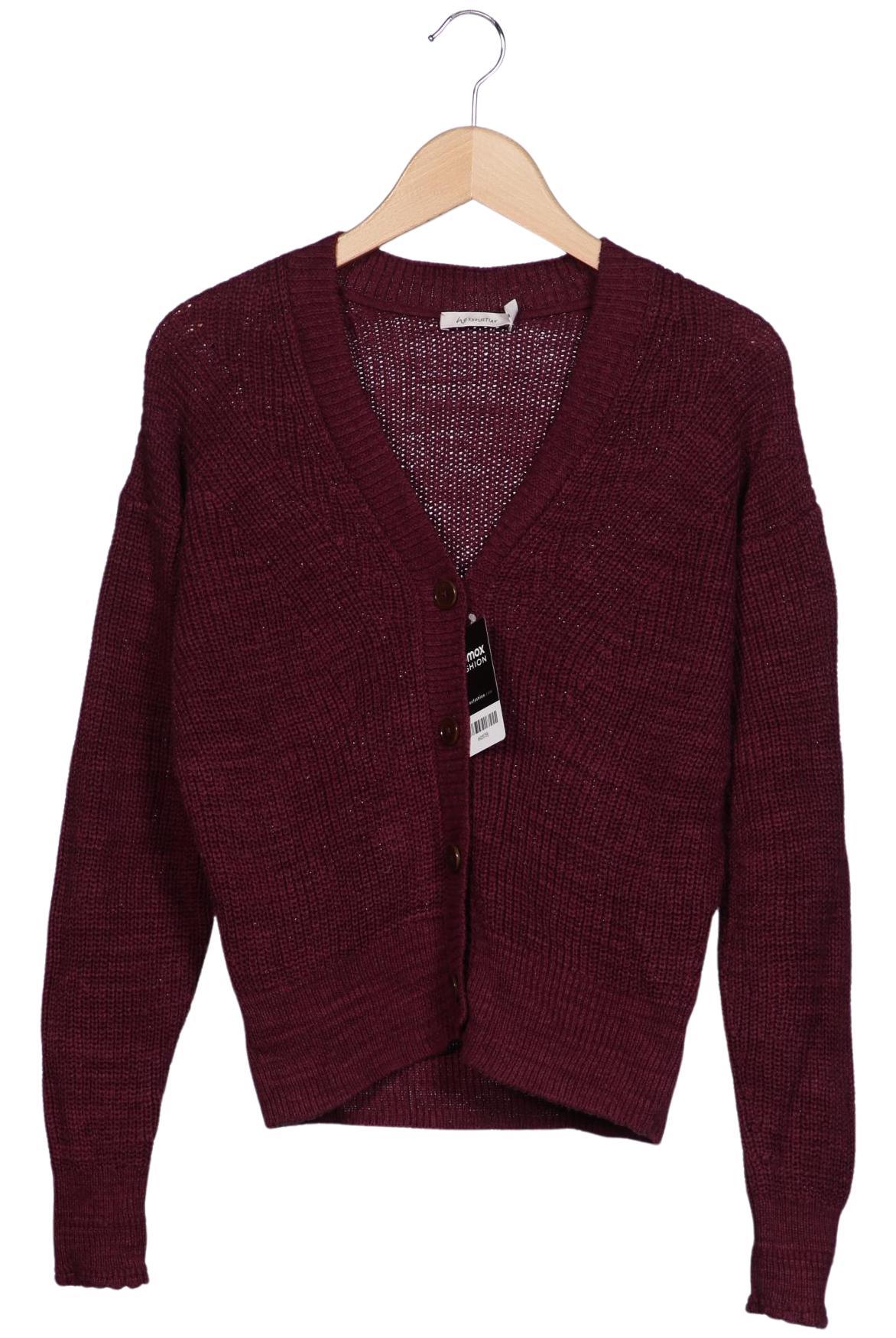 

hessnatur Damen Strickjacke, bordeaux, Gr. 36