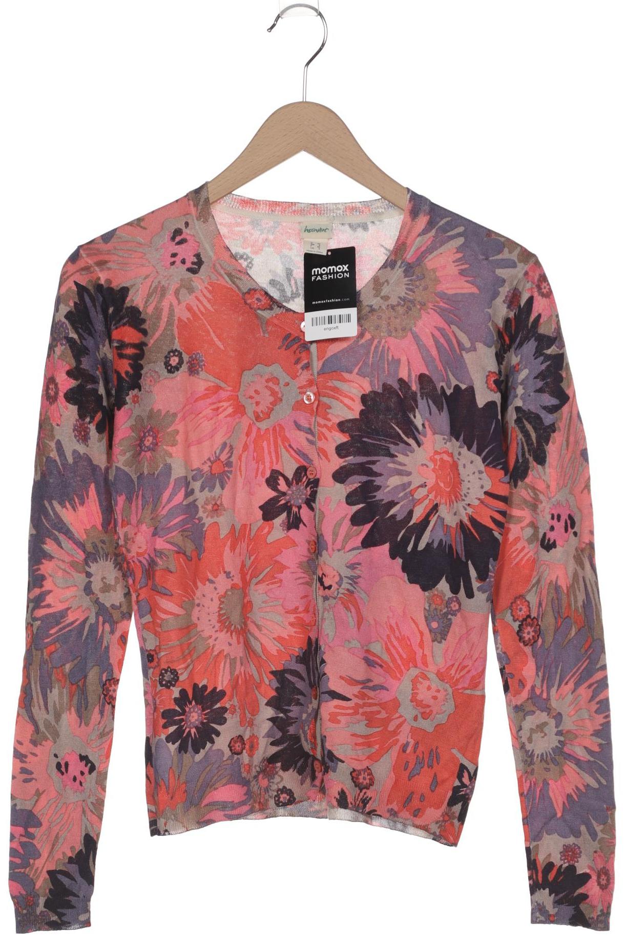 

hessnatur Damen Strickjacke, mehrfarbig, Gr. 34