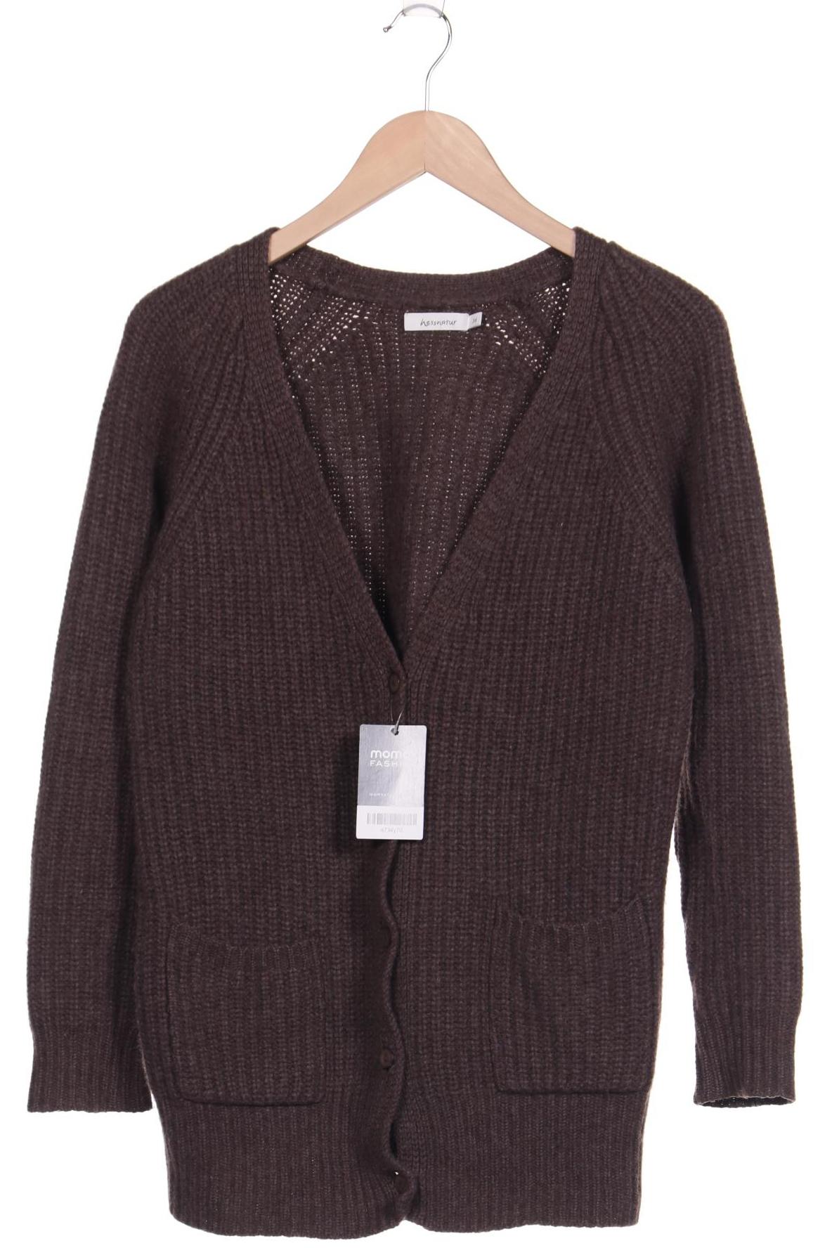 

hessnatur Damen Strickjacke, braun, Gr. 36
