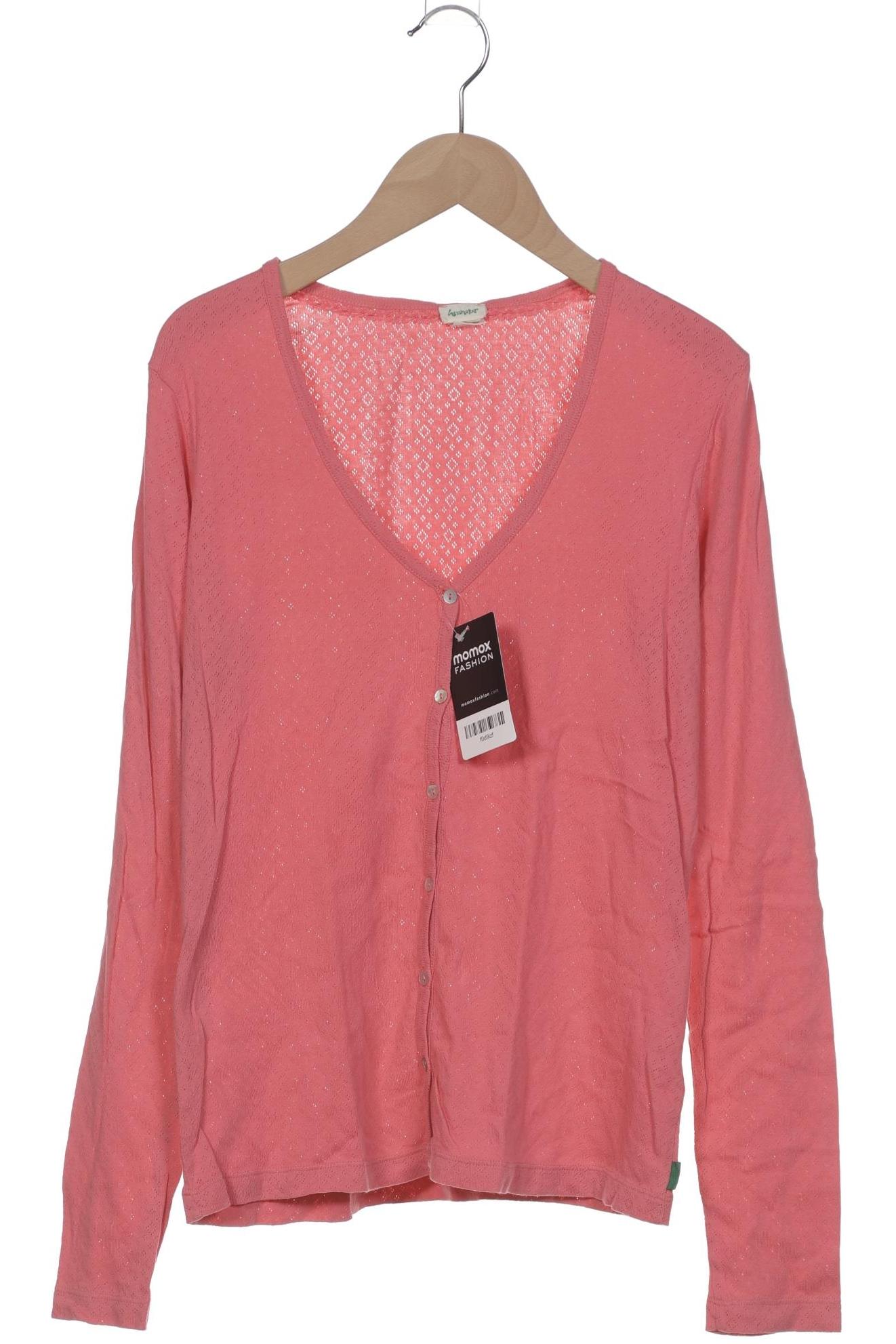

hessnatur Damen Strickjacke, pink, Gr. 40